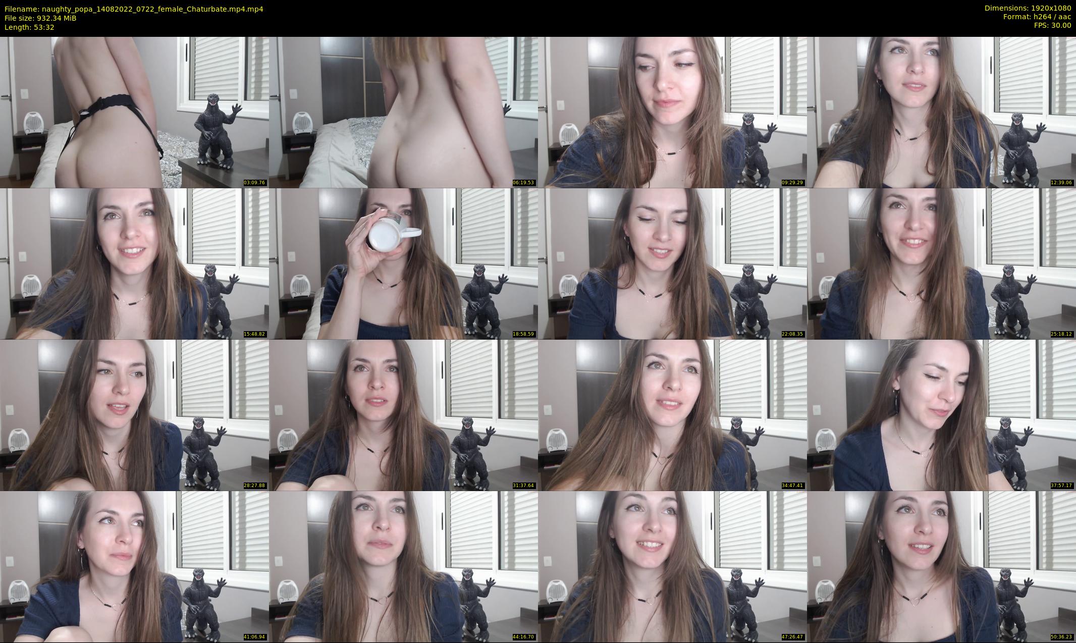 naughty_popa — 54 minute Chaturbate female cam show recording, 1080p, Aug 14, 2022