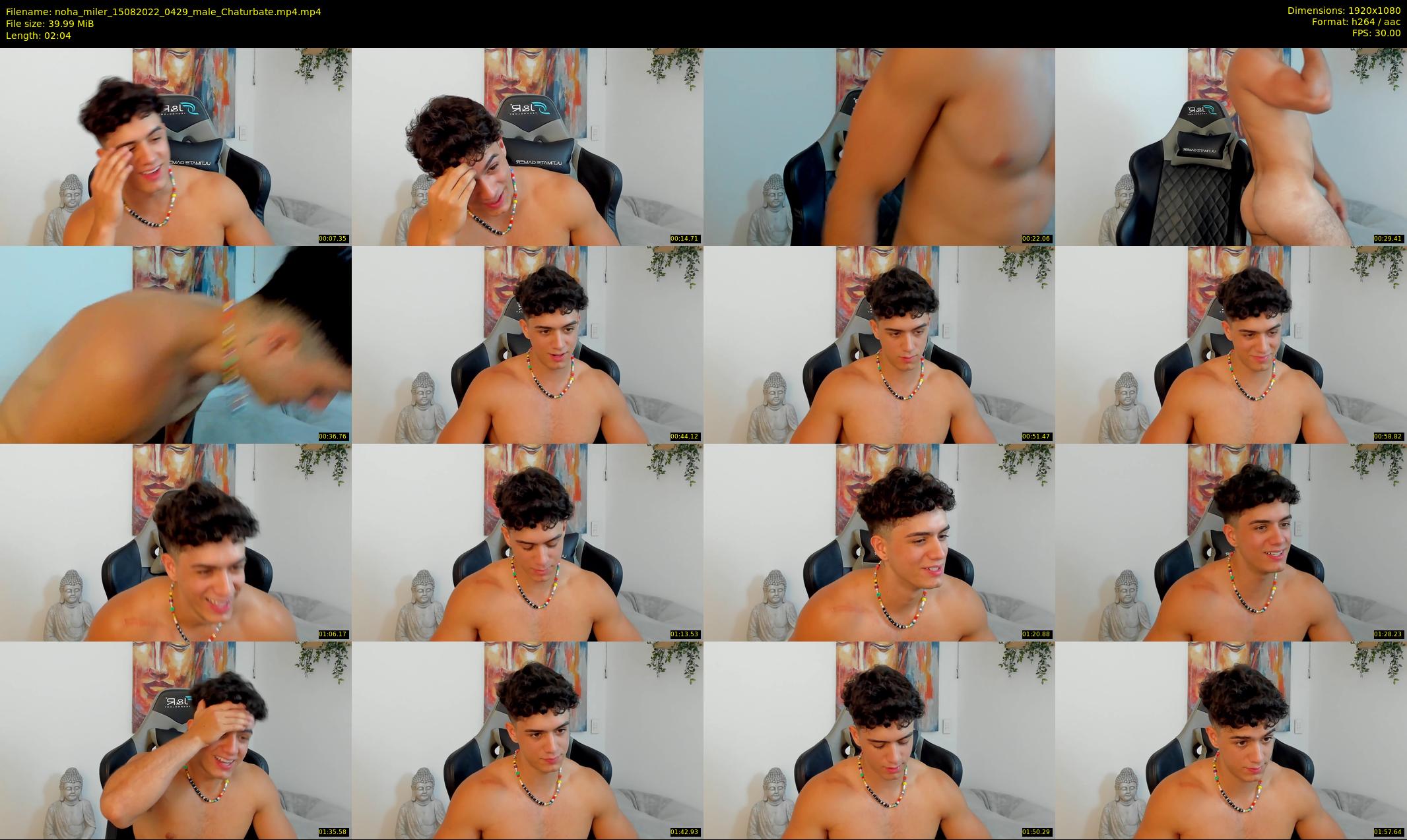 noha_miler — 3 minute Chaturbate male cam show recording, 1080p, Aug 15, 2022