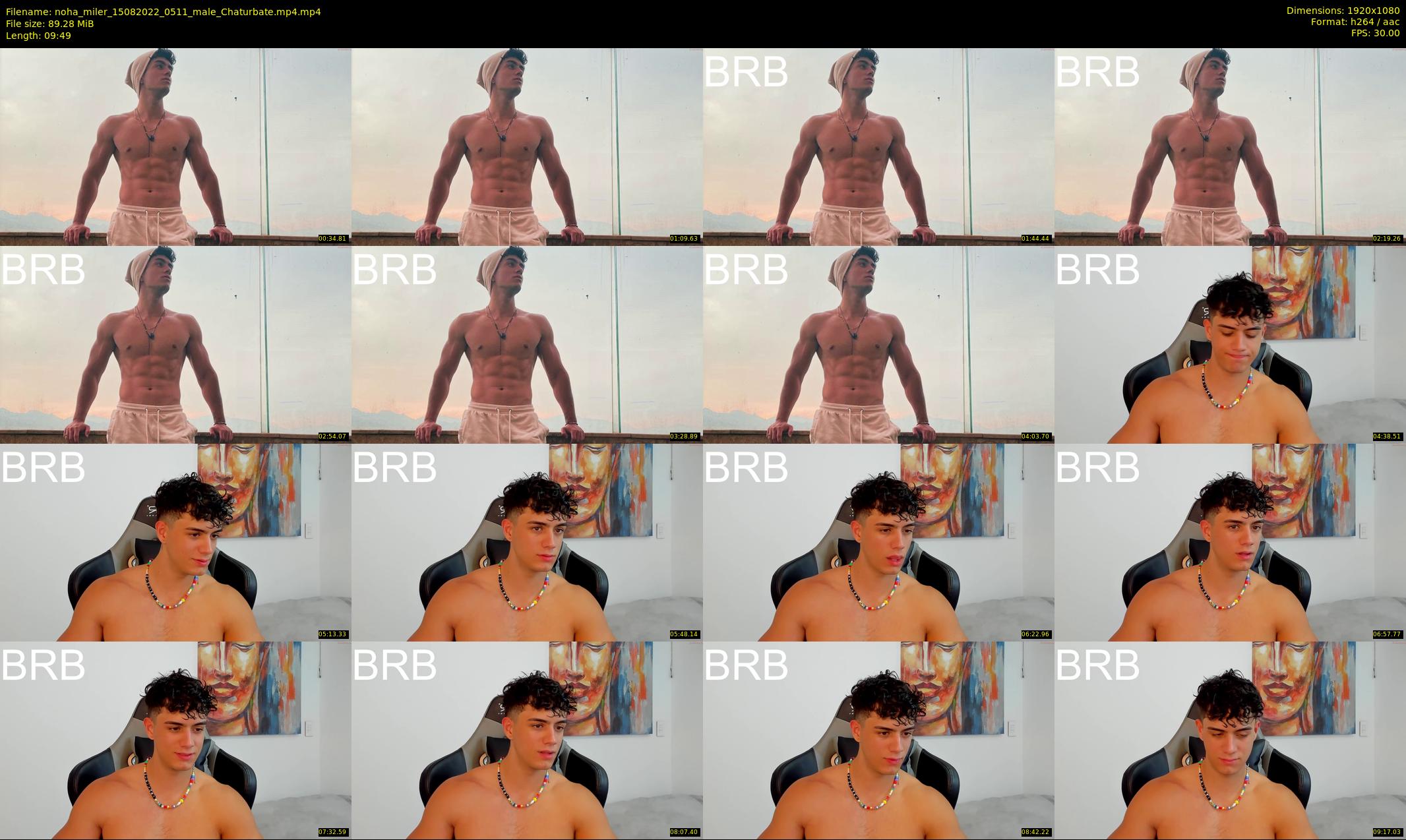noha_miler — 10 minute Chaturbate male cam show recording, 1080p, Aug 15, 2022