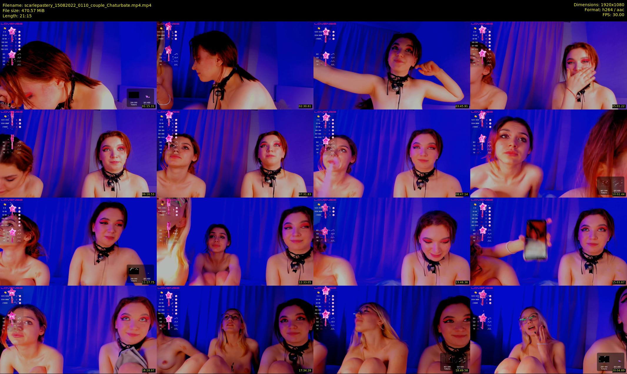 scarlepastery — 22 minute Chaturbate couple cam show recording, 1080p, Aug 15, 2022