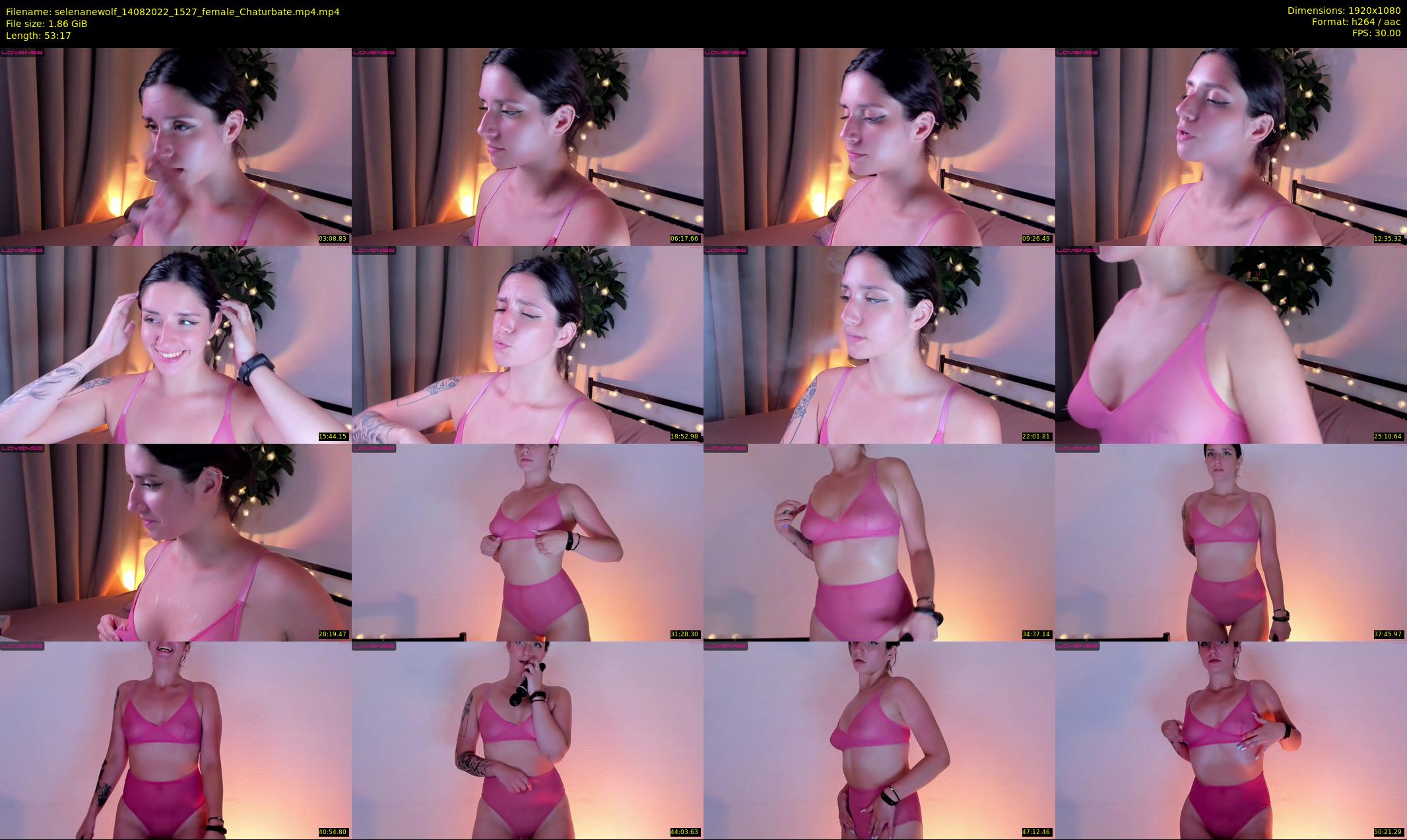 selenanewolf — 54 minute Chaturbate couple cam show recording, 1080p, Aug 14, 2022