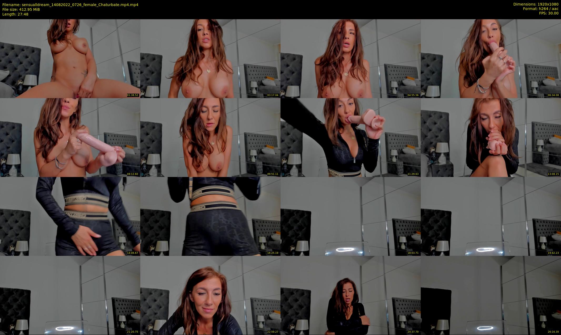 sensualldream — 28 minute Chaturbate female cam show recording, 1080p, Aug 14, 2022