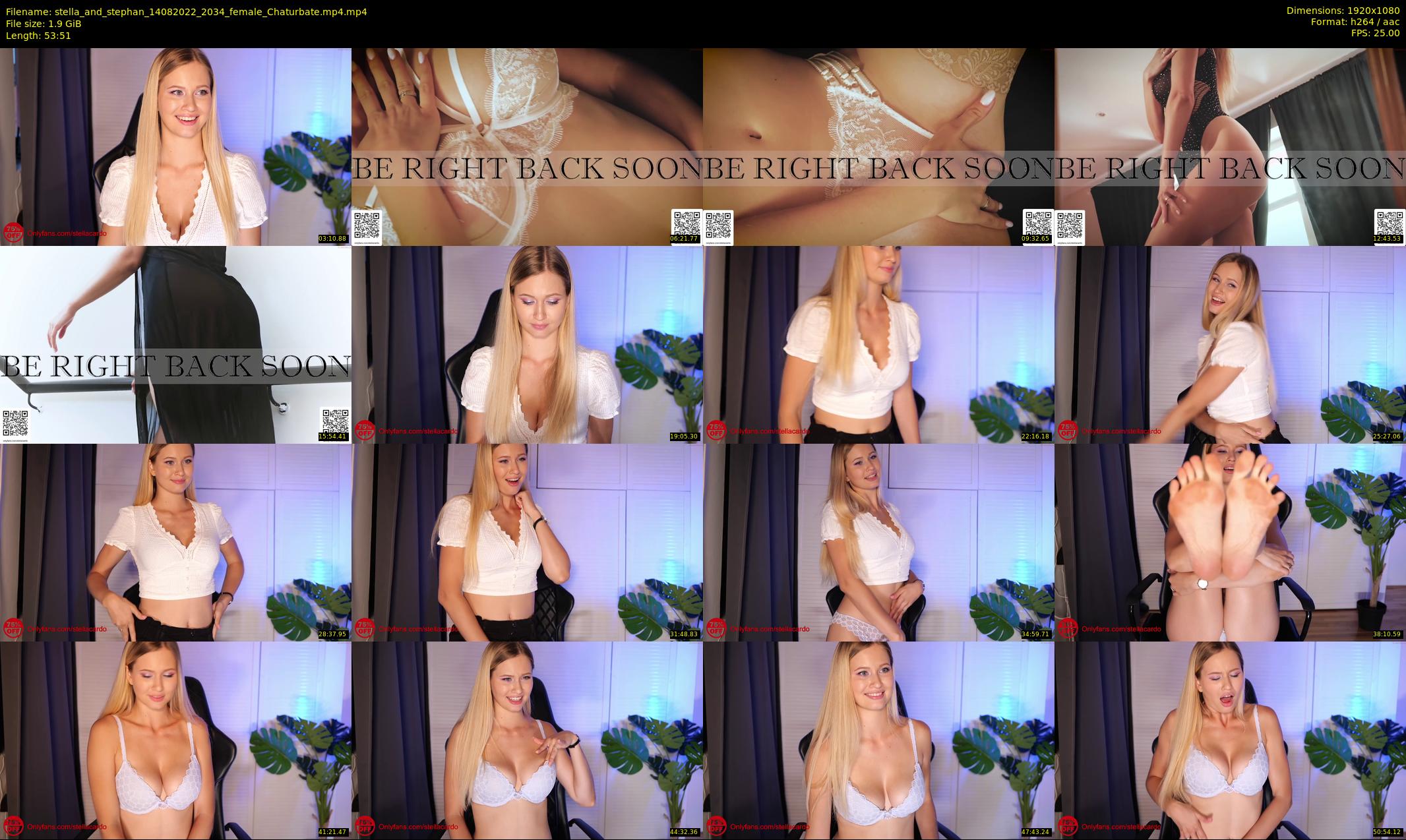 stella_and_stephan — 54 minute Chaturbate couple cam show recording, 1080p, Aug 14, 2022