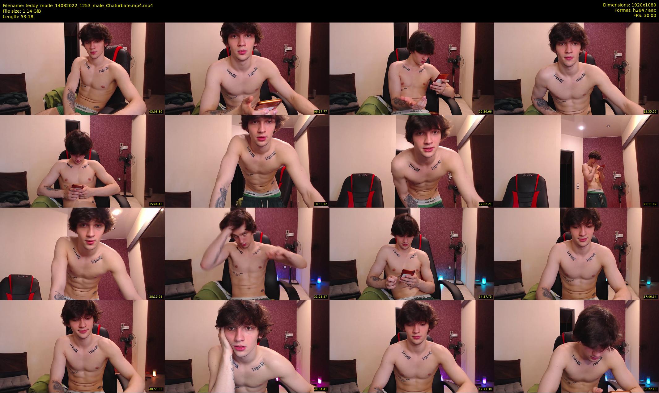 teddy_mode — 54 minute Chaturbate couple cam show recording, 1080p, Aug 14, 2022