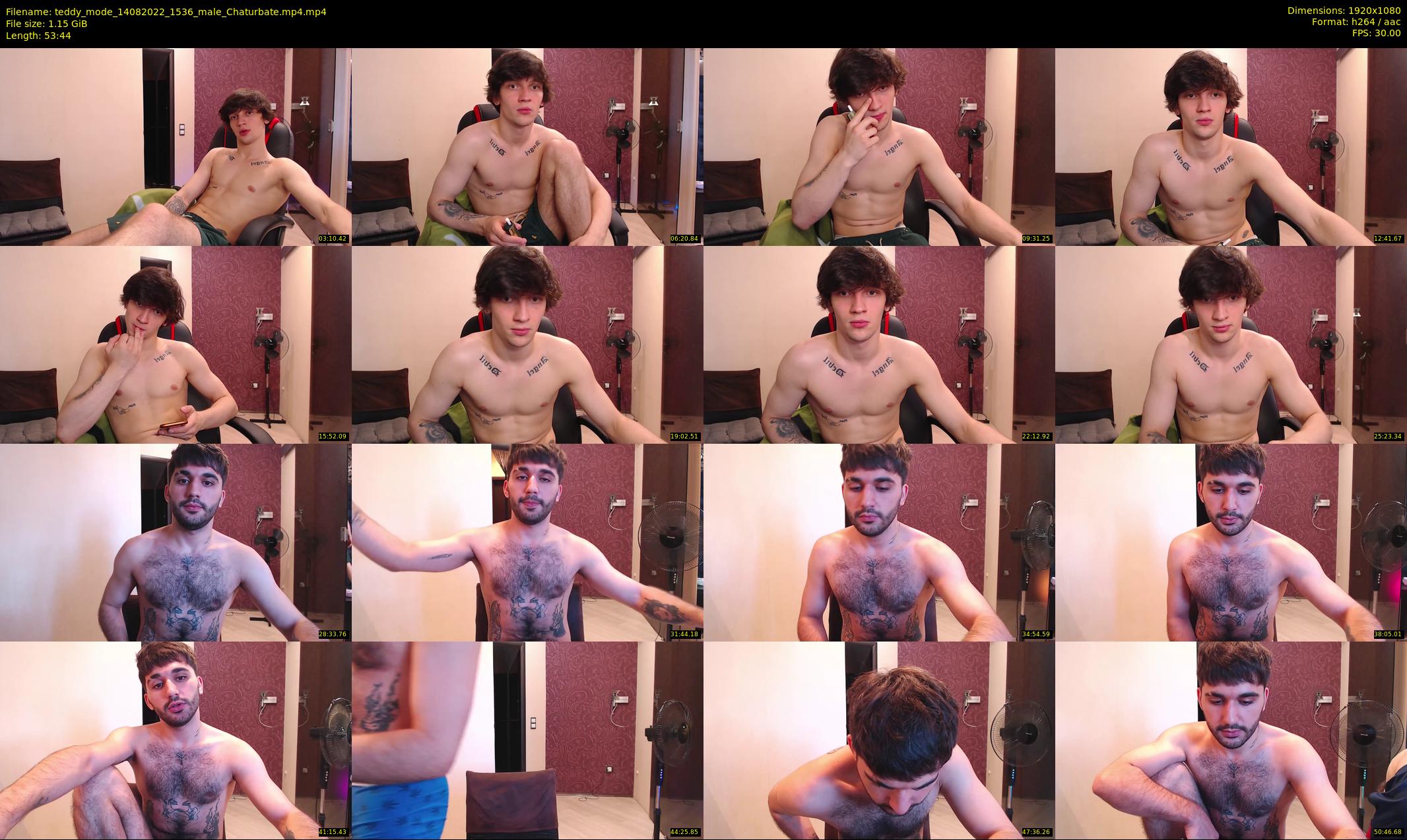 teddy_mode — 54 minute Chaturbate couple cam show recording, 1080p, Aug 14, 2022