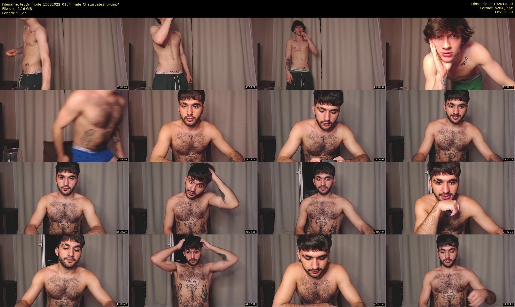teddy_mode — 54 minute Chaturbate couple cam show recording, 1080p, Aug 15, 2022