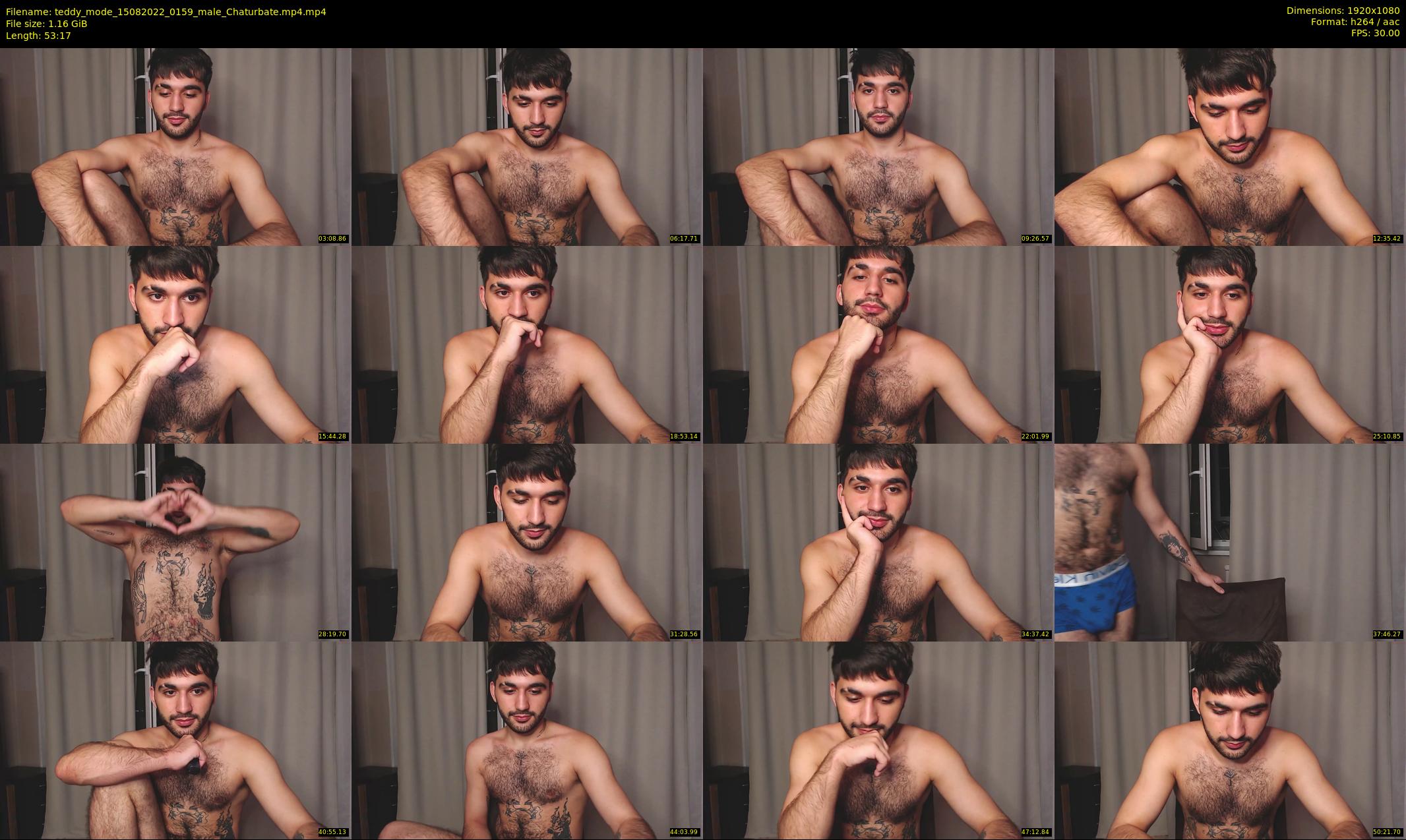 teddy_mode — 54 minute Chaturbate couple cam show recording, 1080p, Aug 15, 2022