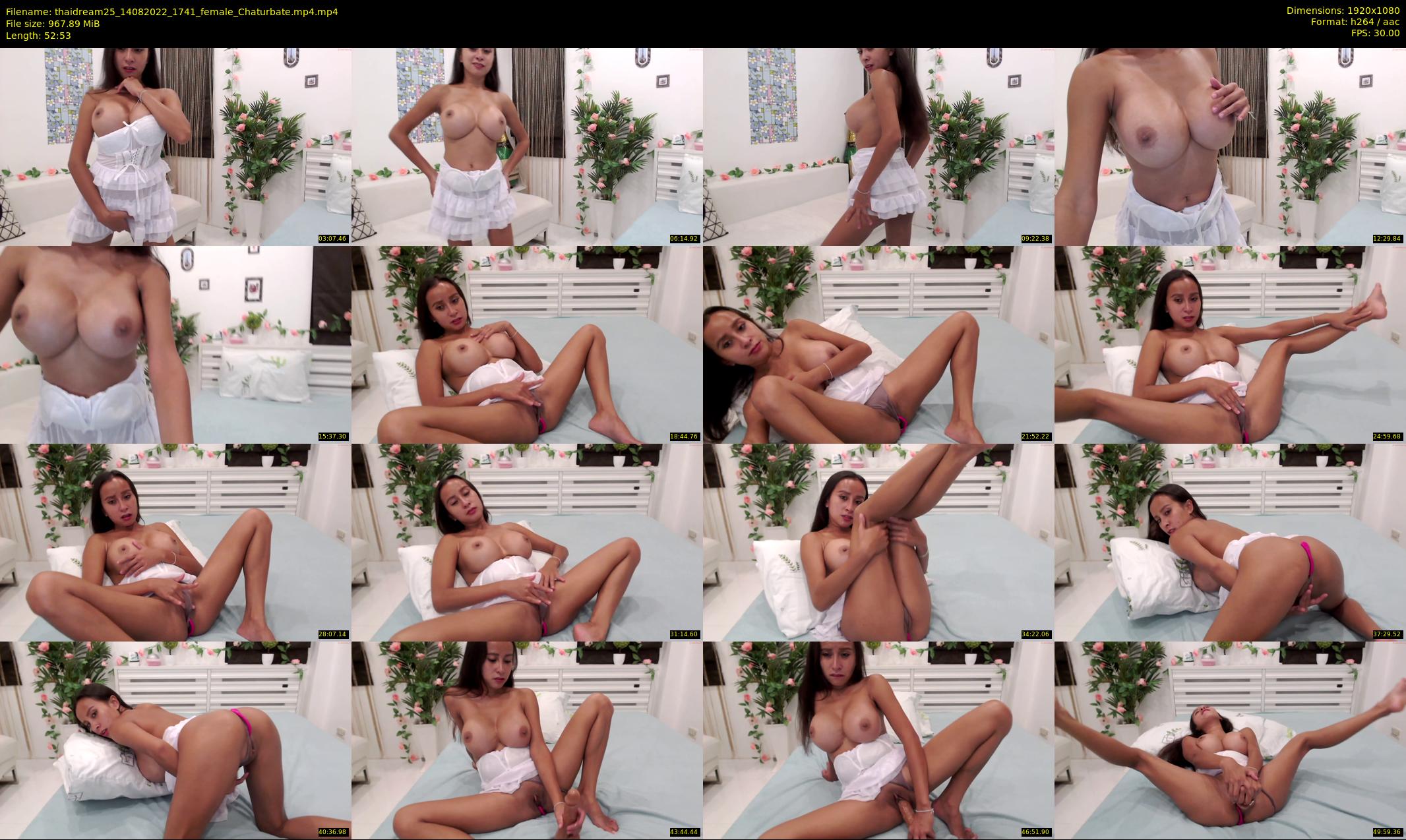 thaidream25 — 53 minute Chaturbate female cam show recording, 1080p, Aug 14, 2022