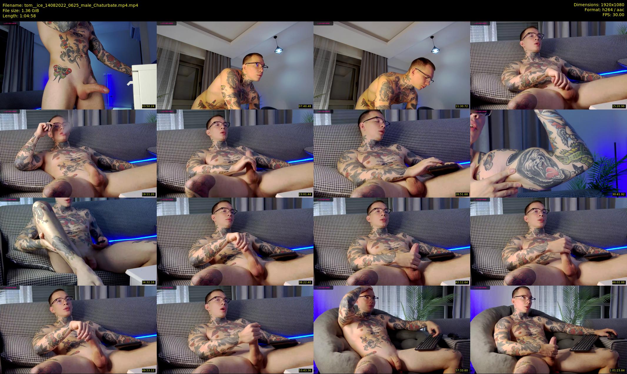 tom__ice — 65 minute Chaturbate male cam show recording, 1080p, Aug 14, 2022