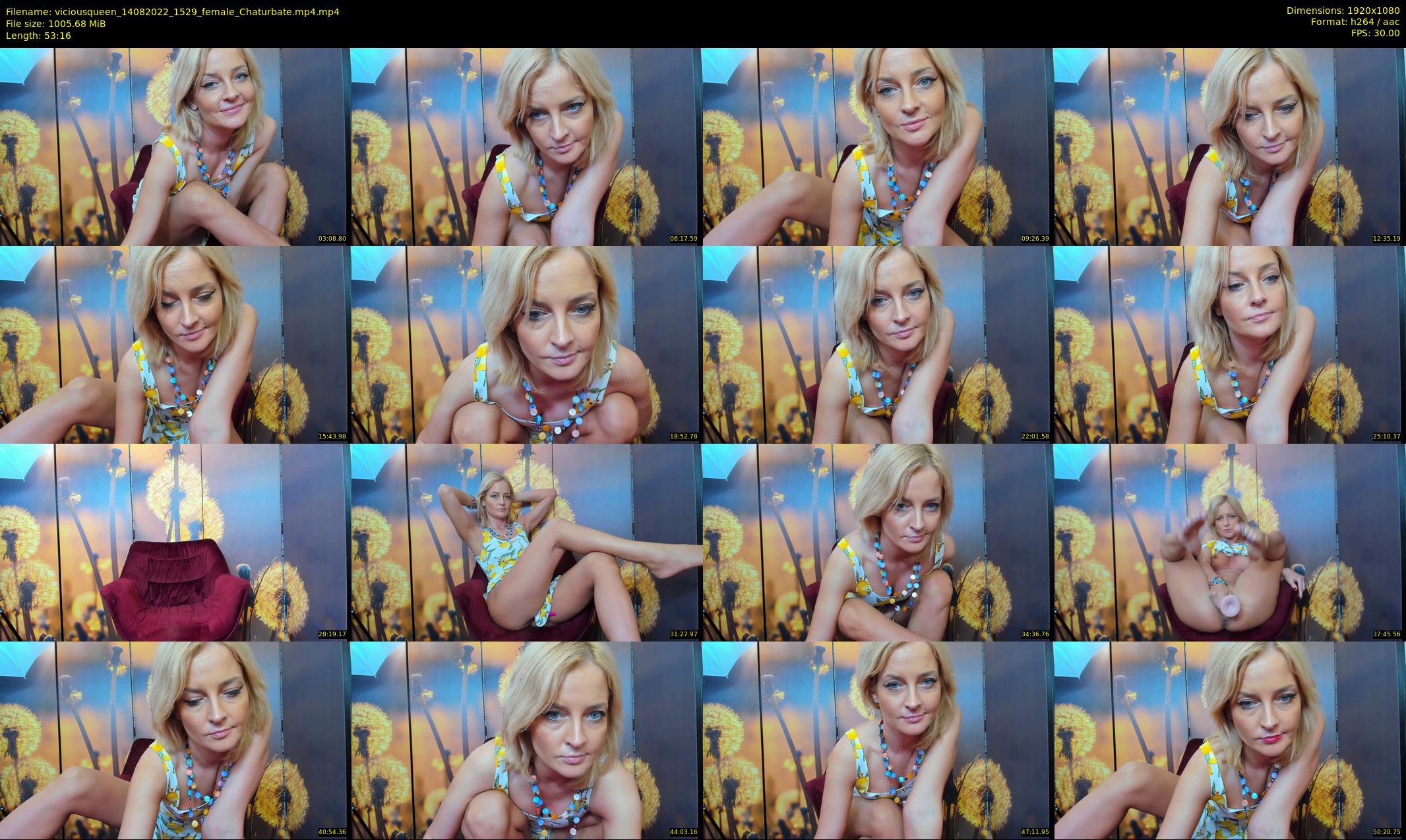 viciousqueen — 54 minute Chaturbate female cam show recording, 1080p, Aug 14, 2022
