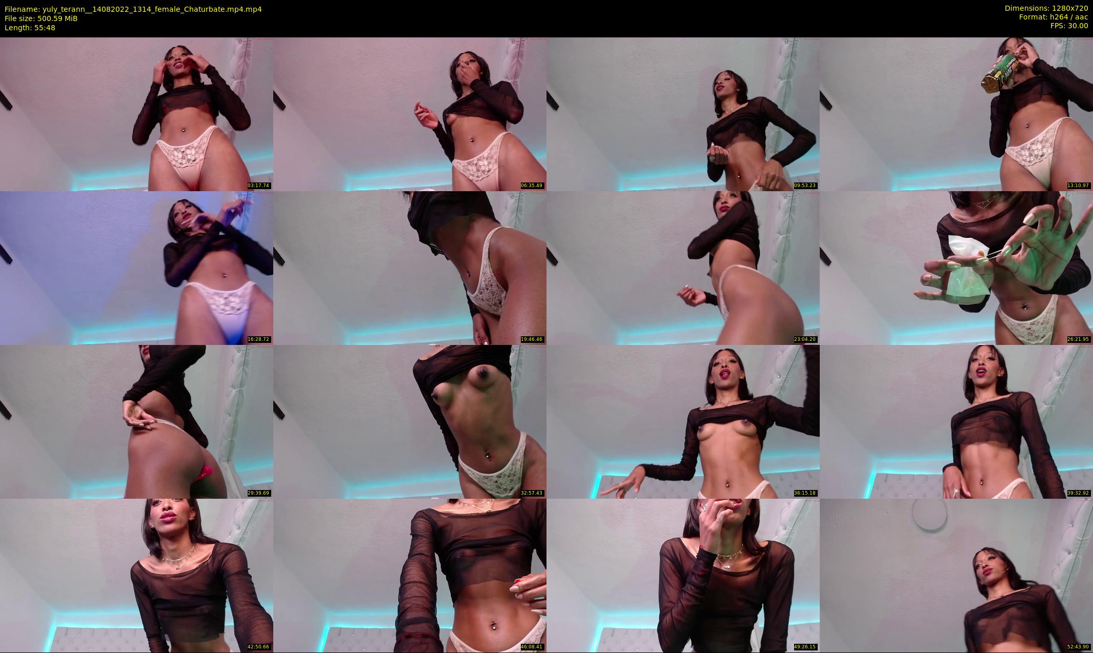 yuly_terann_ — 56 minute Chaturbate female cam show recording, 720p, Aug 14, 2022