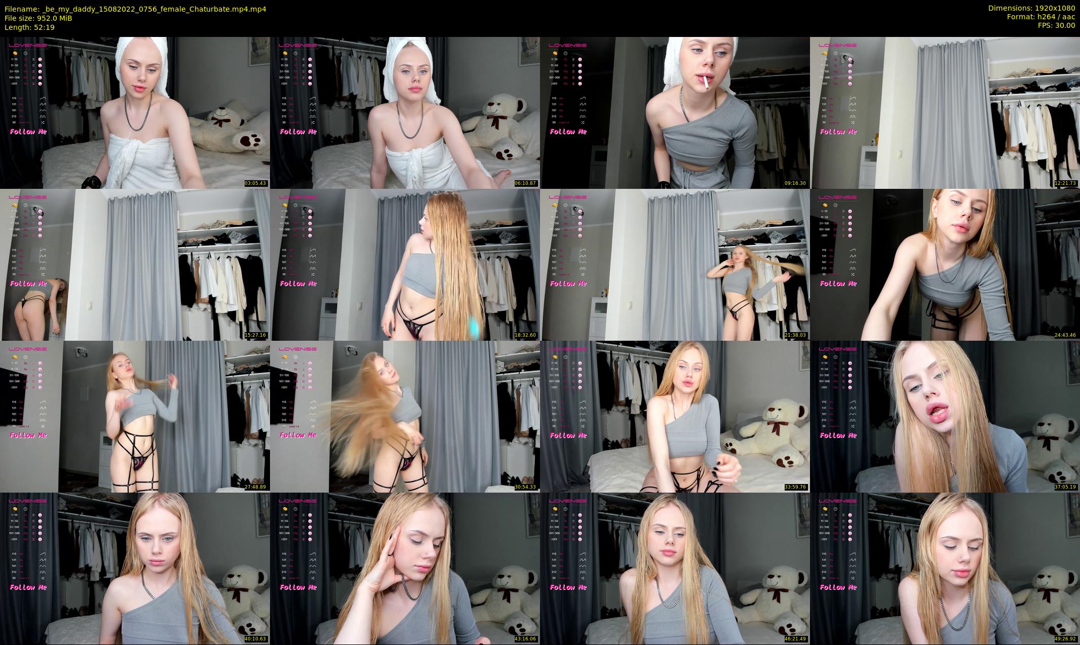 _be_my_daddy — 53 minute Chaturbate female cam show recording, 1080p, Aug 15, 2022