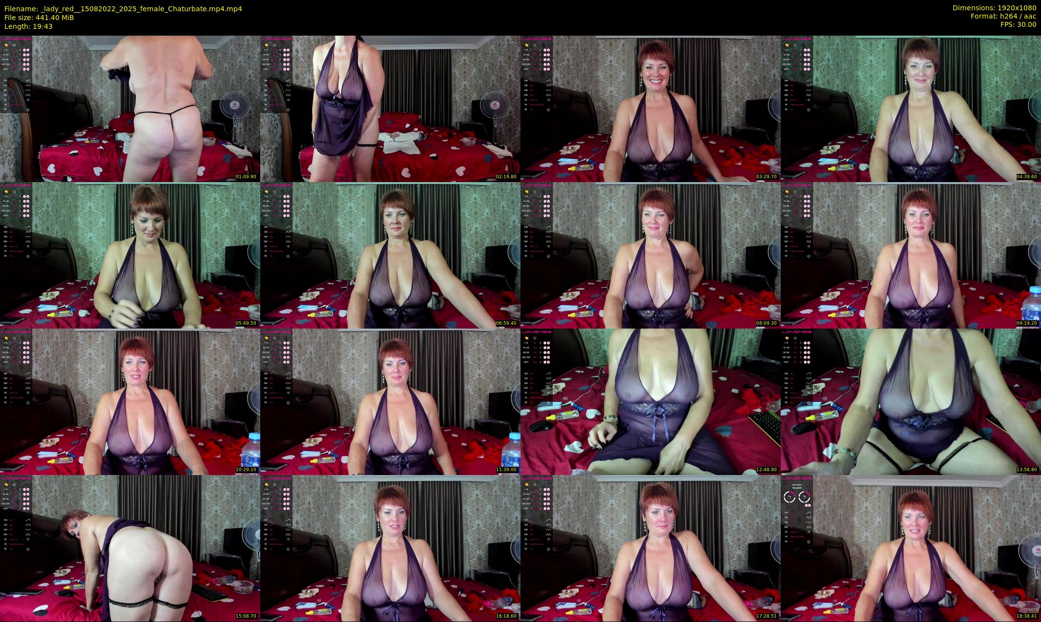 _lady_red_ — 20 minute Chaturbate female cam show recording, 1080p, Aug 15, 2022
