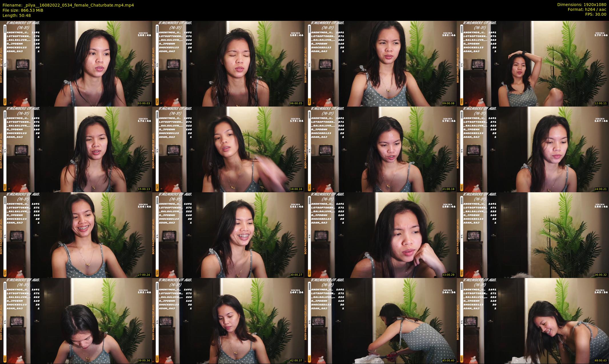 _pilya_ — 51 minute Chaturbate female cam show recording, 1080p, Aug 16, 2022