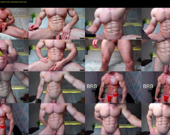 adam_muscle_ — 54 minute Chaturbate male cam show recording, 1080p, Aug 15, 2022
