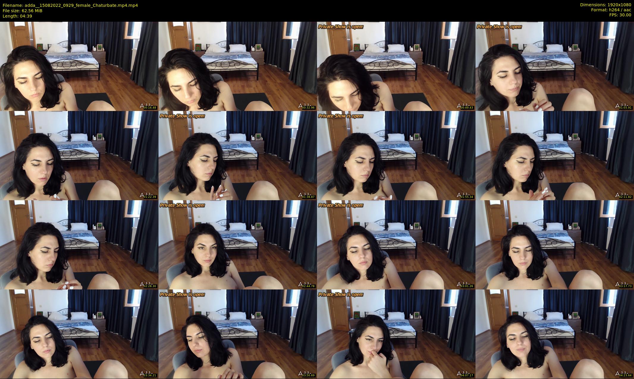 adda_ — 5 minute Chaturbate female cam show recording, 1080p, Aug 15, 2022