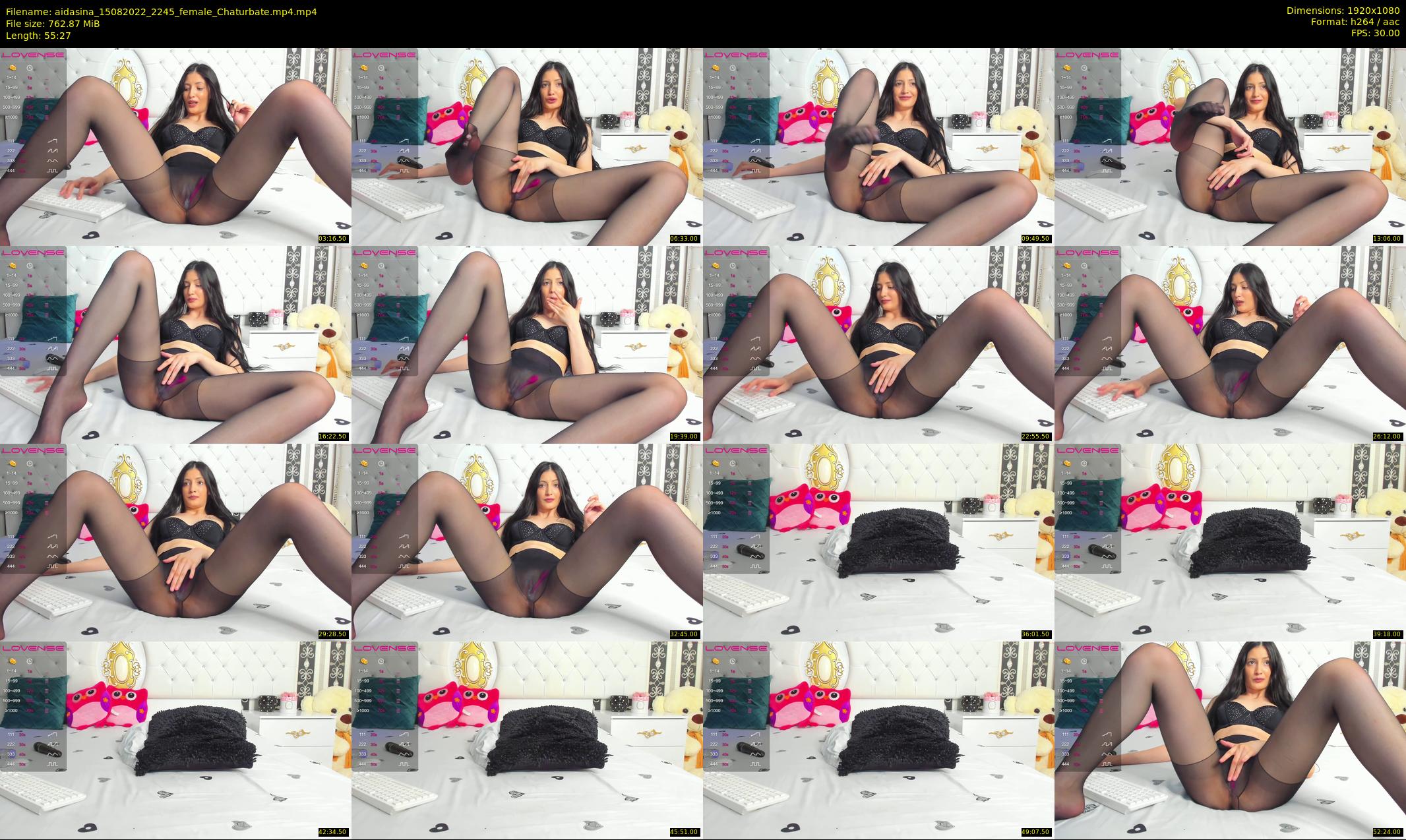 aidasina — 56 minute Chaturbate female cam show recording, 1080p, Aug 15, 2022