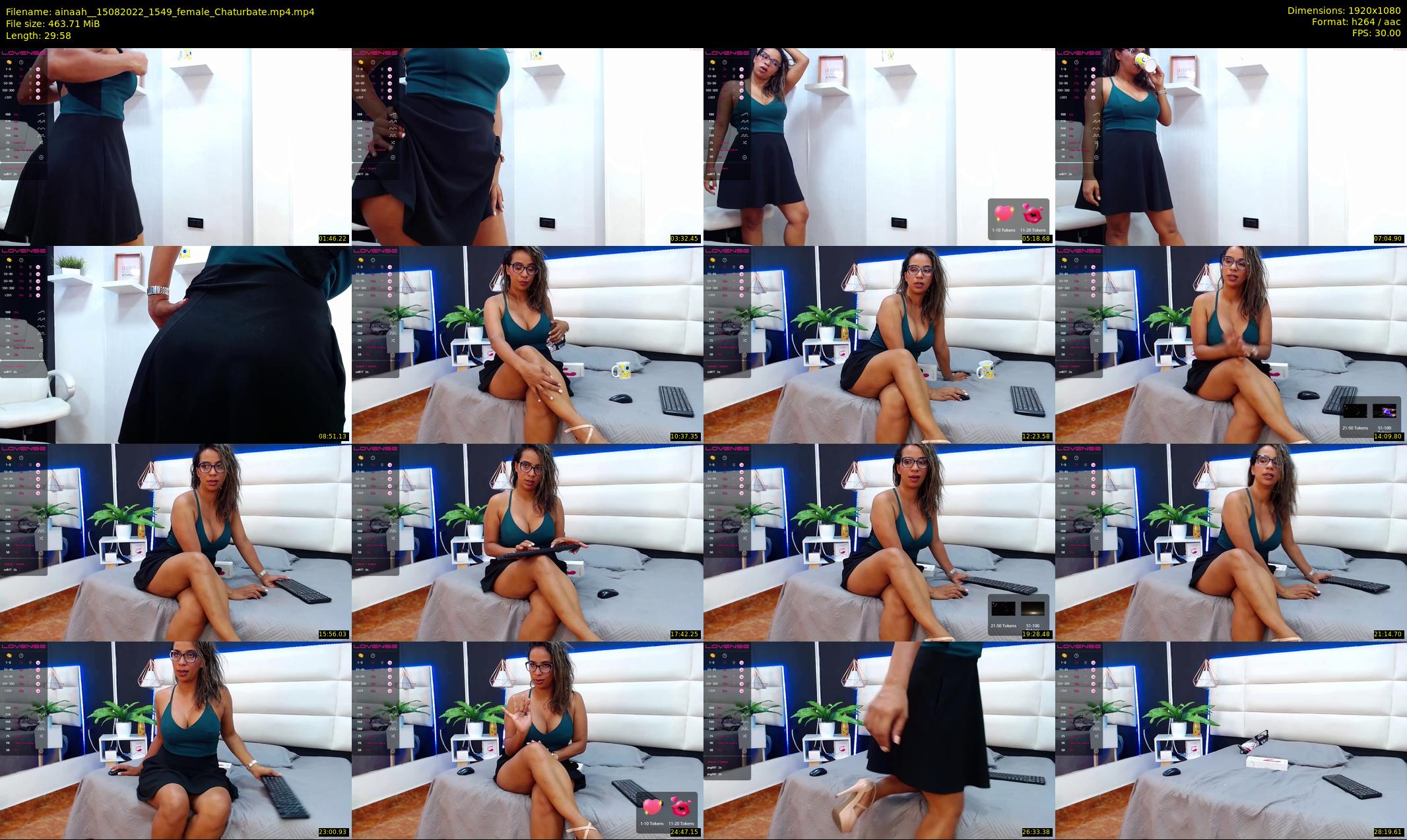ainaah_ — 30 minute Chaturbate female cam show recording, 1080p, Aug 15, 2022
