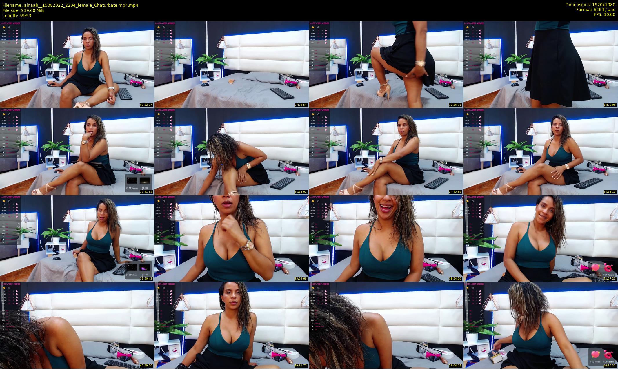 ainaah_ — 60 minute Chaturbate female cam show recording, 1080p, Aug 15, 2022