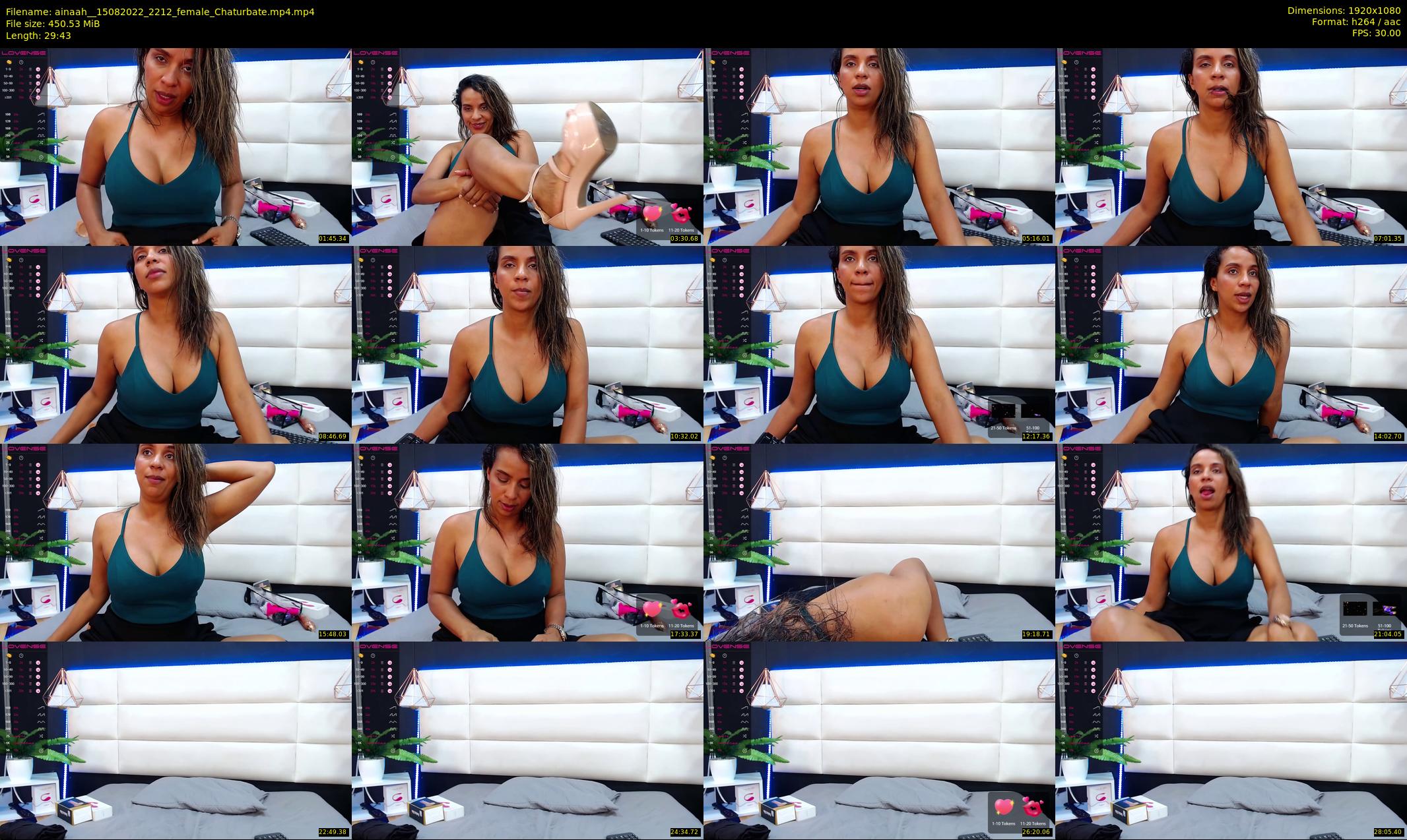 ainaah_ — 30 minute Chaturbate female cam show recording, 1080p, Aug 15, 2022