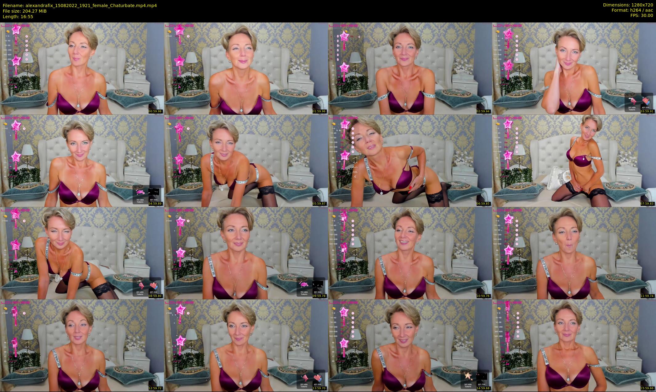 alexandrafix — 17 minute Chaturbate female cam show recording, 720p, Aug 15, 2022