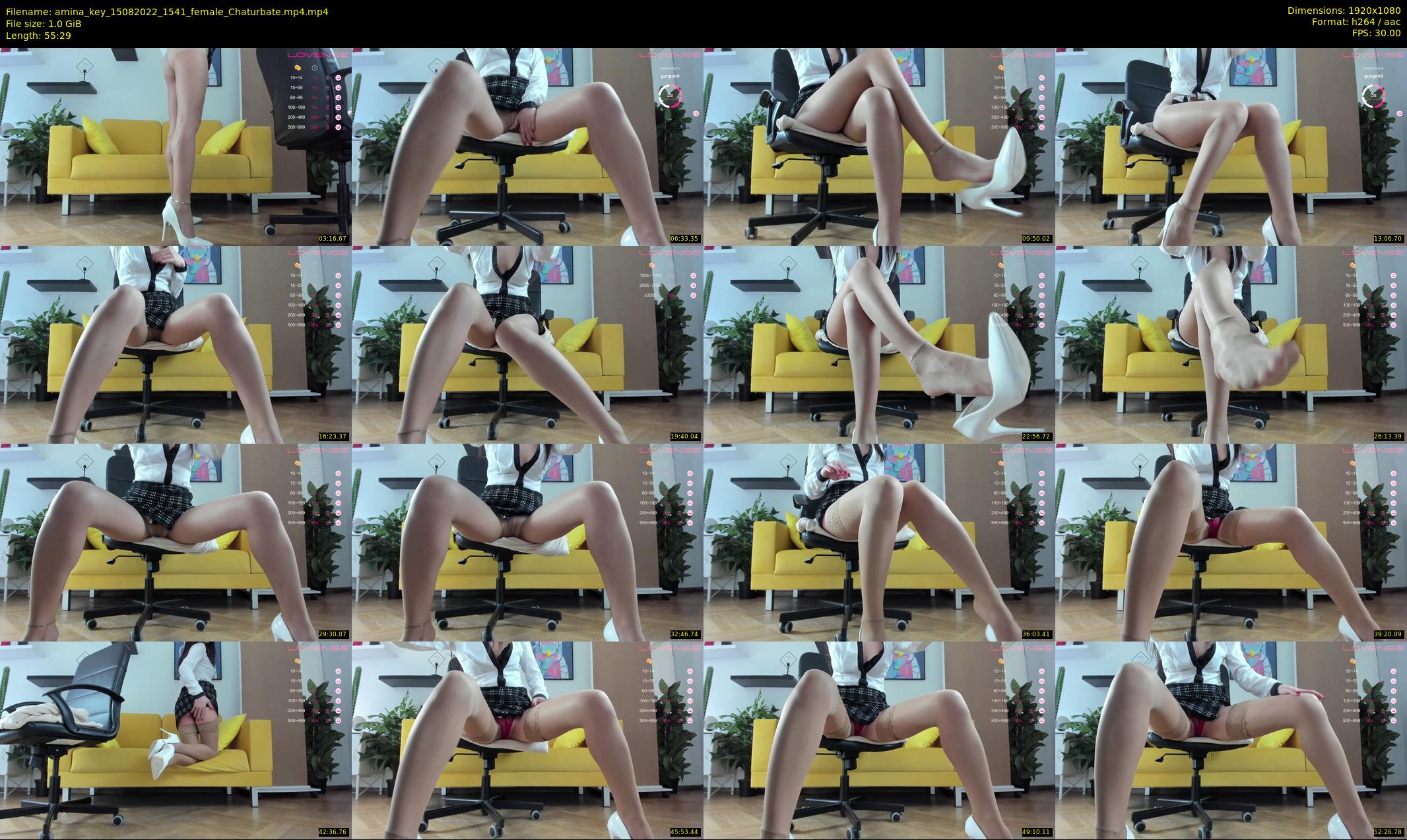 amina_key — 56 minute Chaturbate female cam show recording, 1080p, Aug 15, 2022