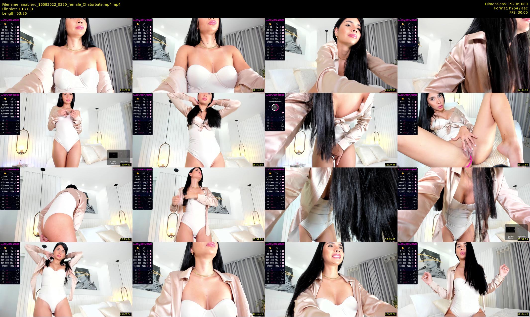 anablerd — 54 minute Chaturbate female cam show recording, 1080p, Aug 16, 2022