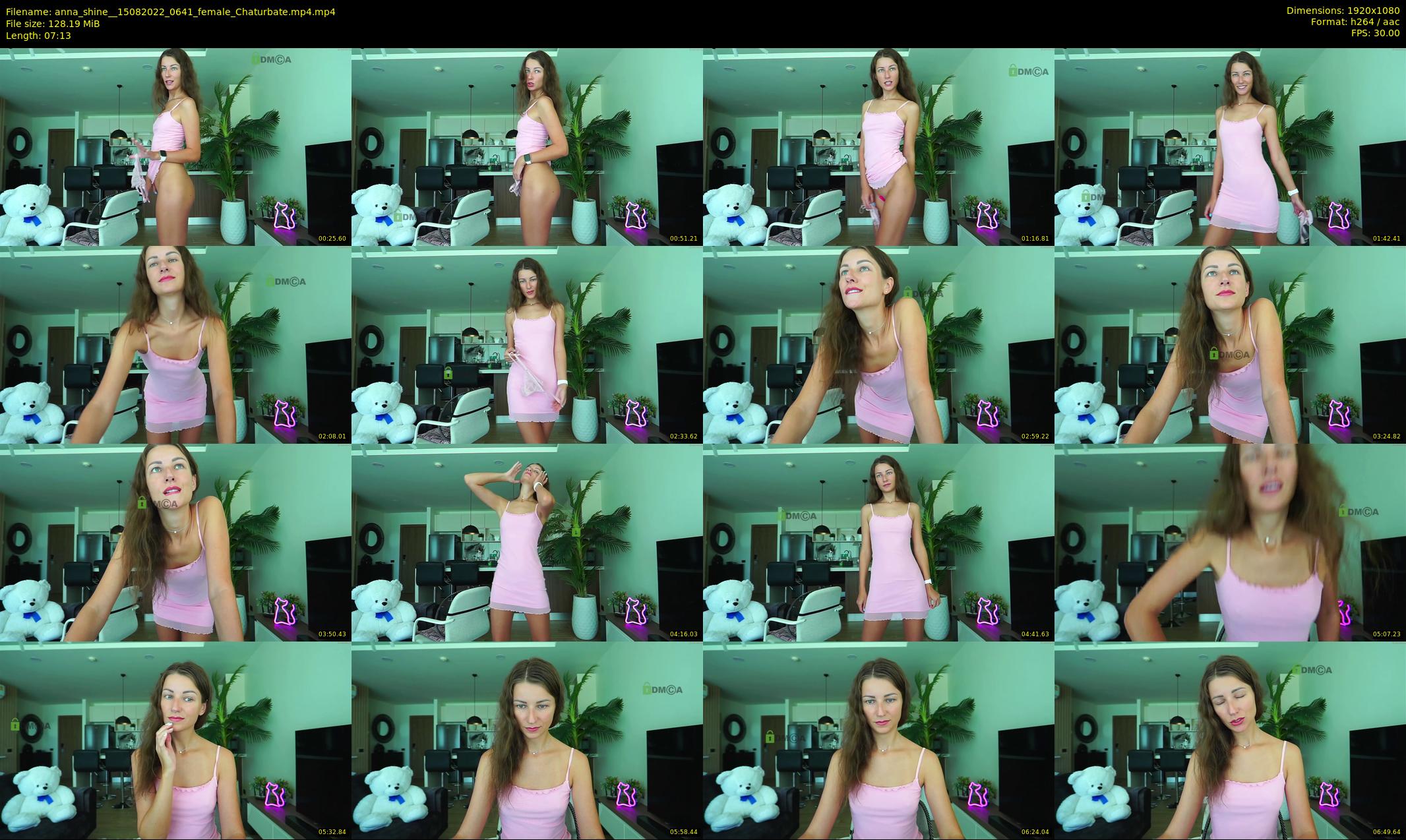 anna_shine_ — 8 minute Chaturbate female cam show recording, 1080p, Aug 15, 2022
