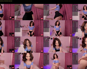 asaleong — 55 minute Chaturbate female cam show recording, 1080p, Aug 15, 2022
