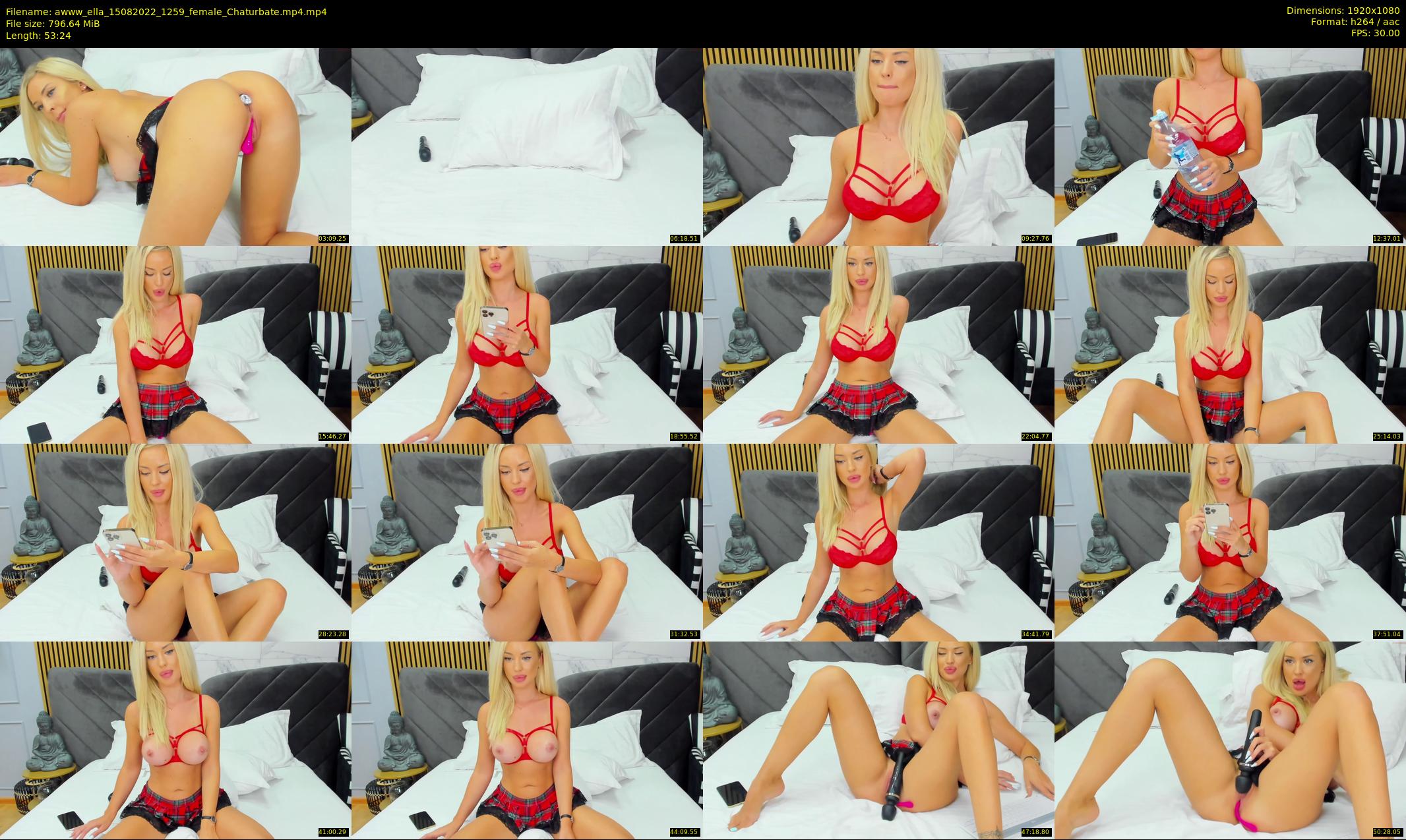 awww_ella — 54 minute Chaturbate female cam show recording, 1080p, Aug 15, 2022