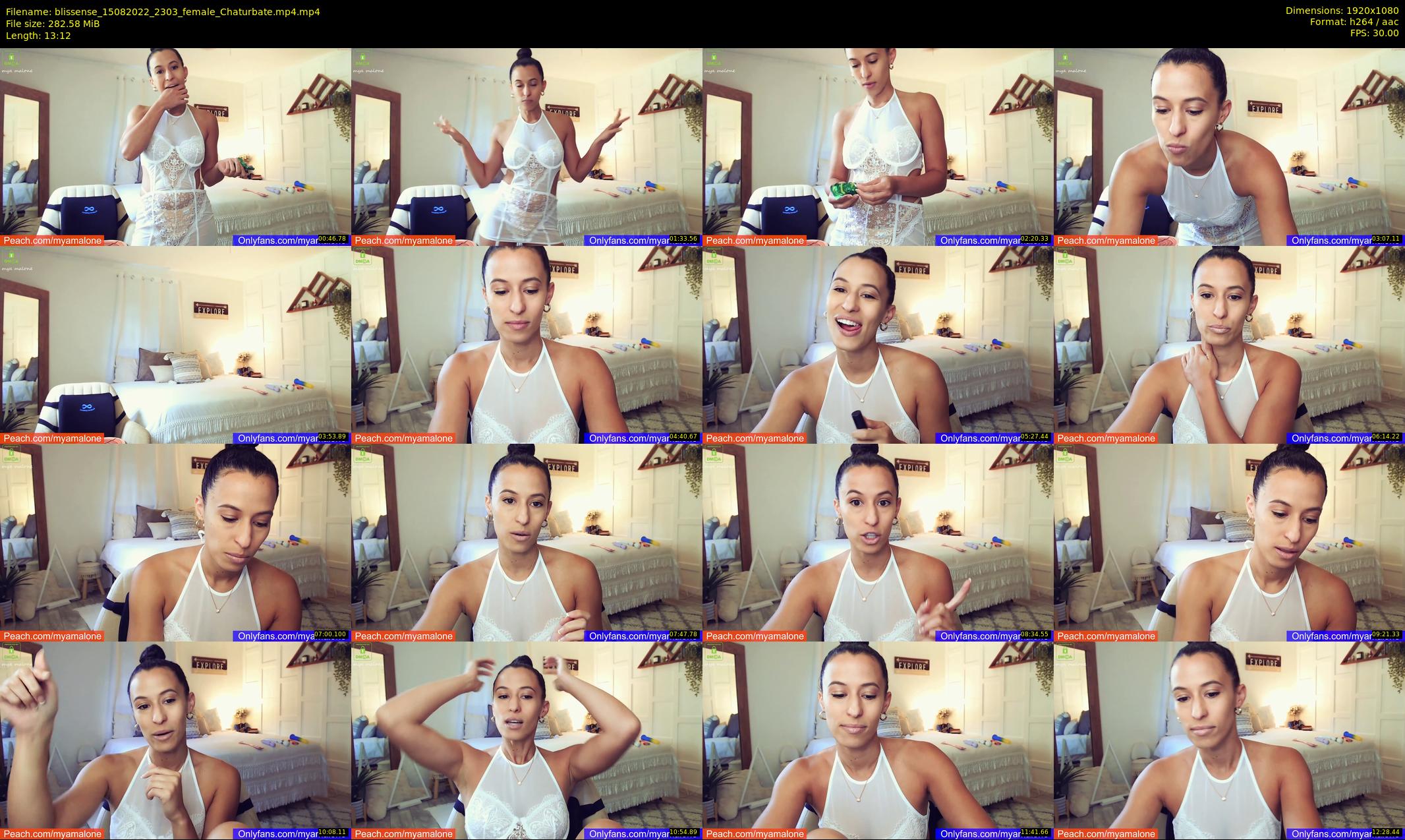 blissense — 14 minute Chaturbate female cam show recording, 1080p, Aug 15, 2022