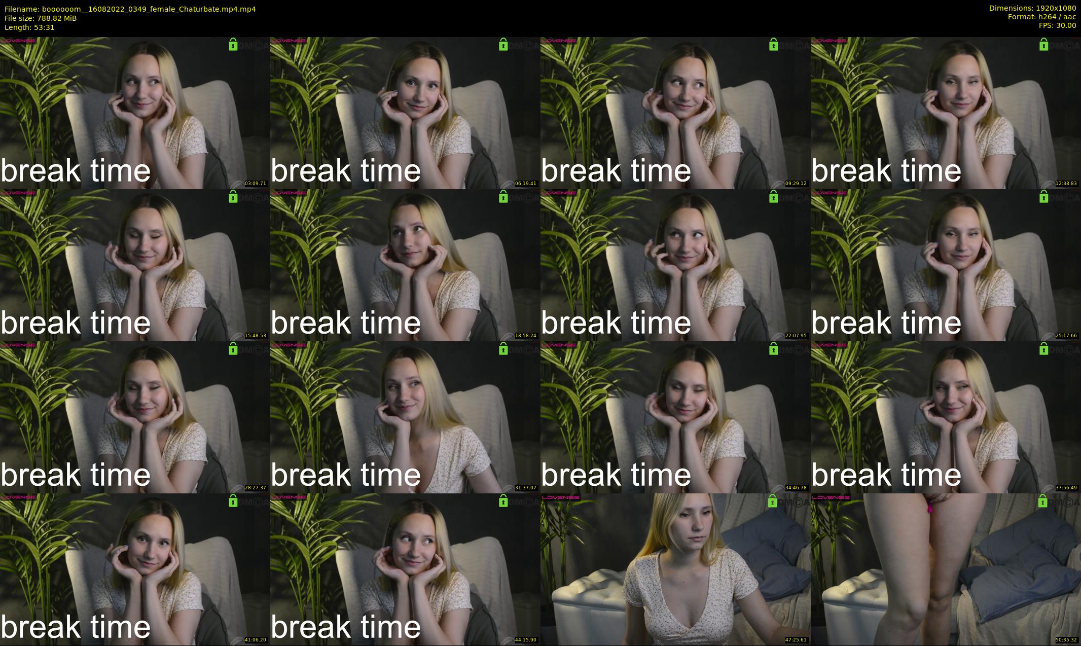 boooooom_ — 54 minute Chaturbate female cam show recording, 1080p, Aug 16, 2022