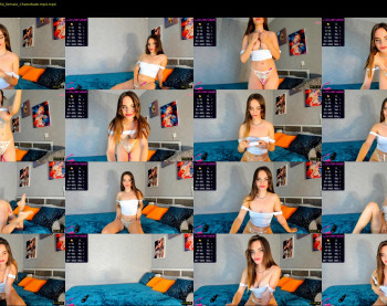 candymini — 54 minute Chaturbate female cam show recording, 1080p, Aug 15, 2022