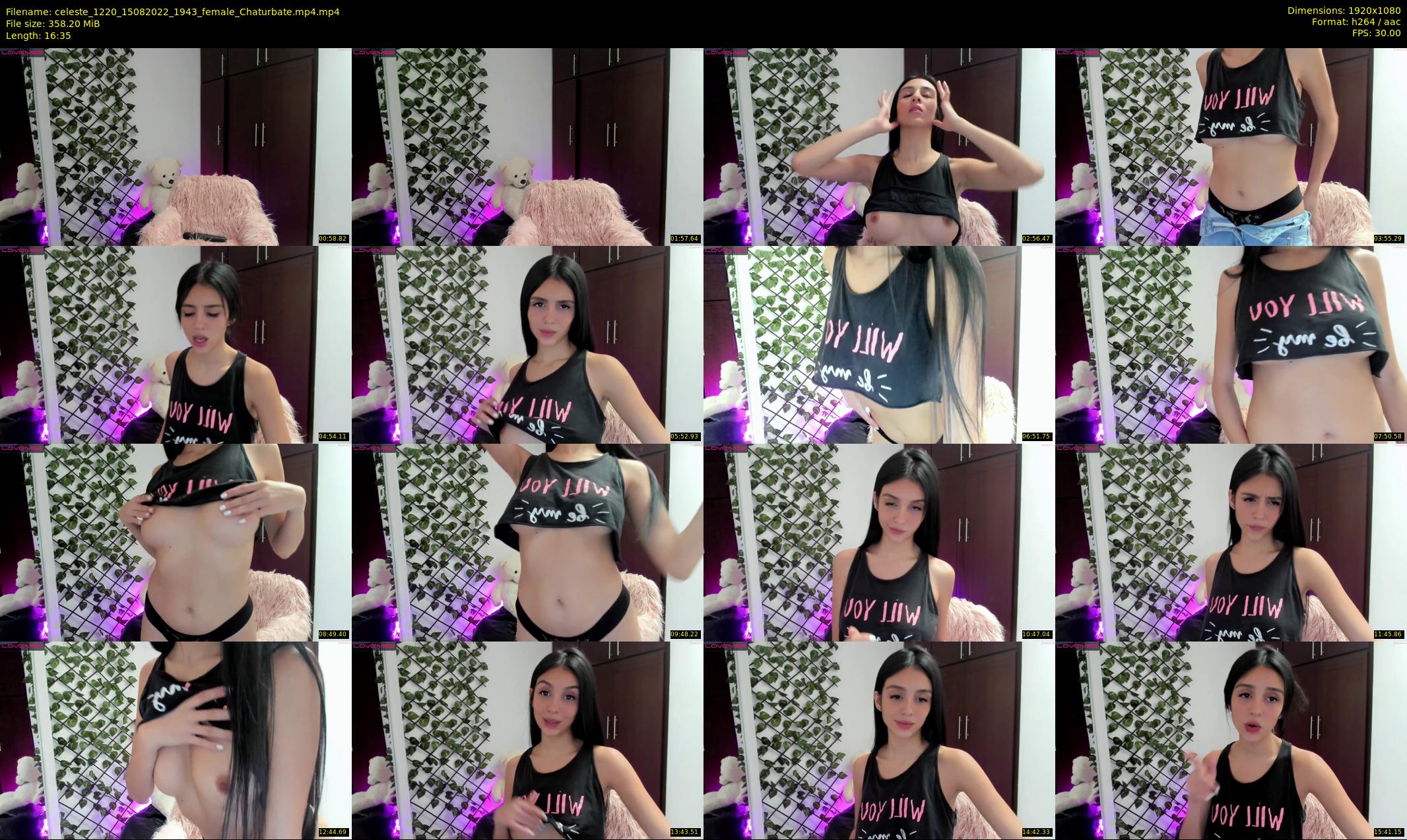 celeste_1220 — 17 minute Chaturbate female cam show recording, 1080p, Aug 15, 2022