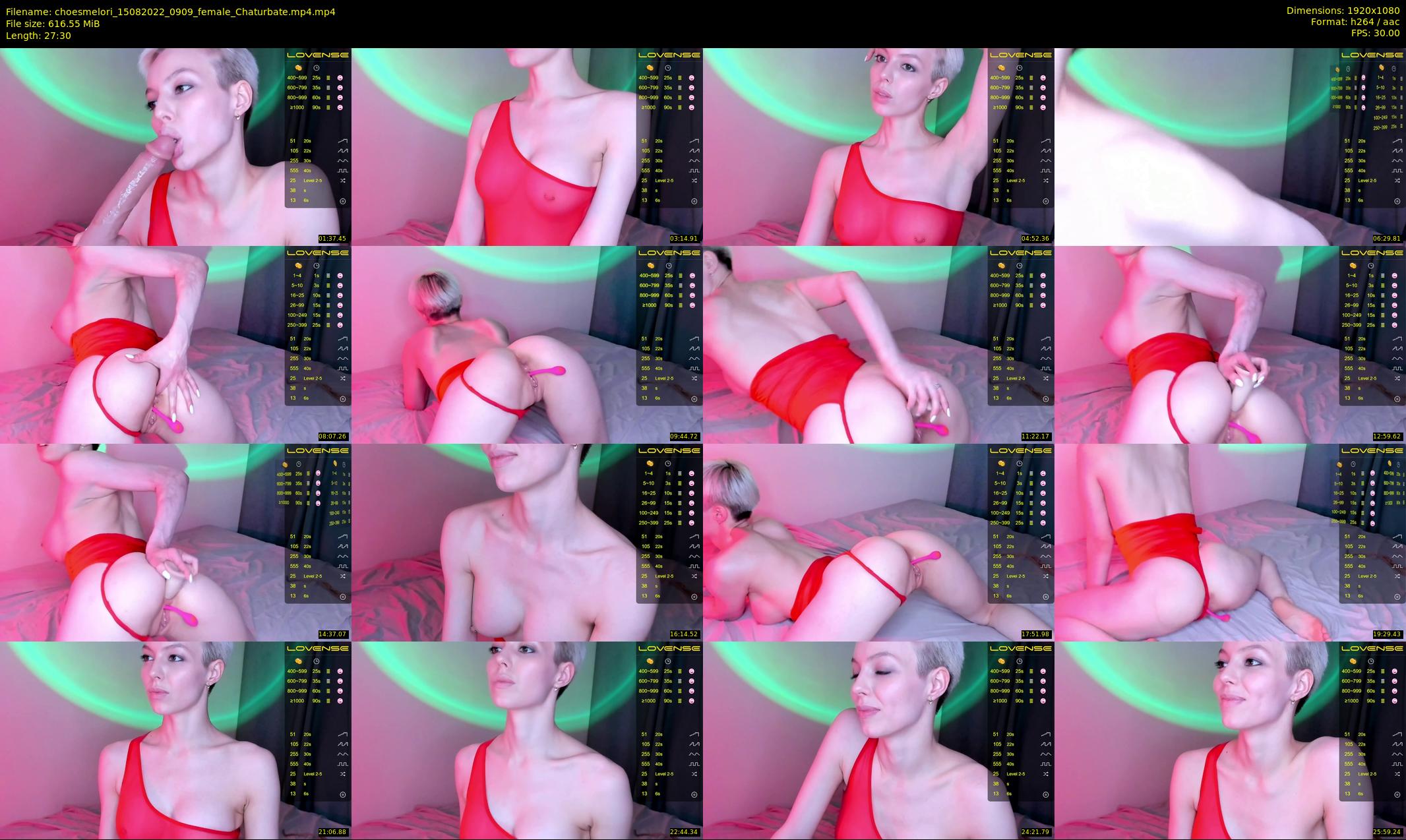 choesmelori — 28 minute Chaturbate couple cam show recording, 1080p, Aug 15, 2022
