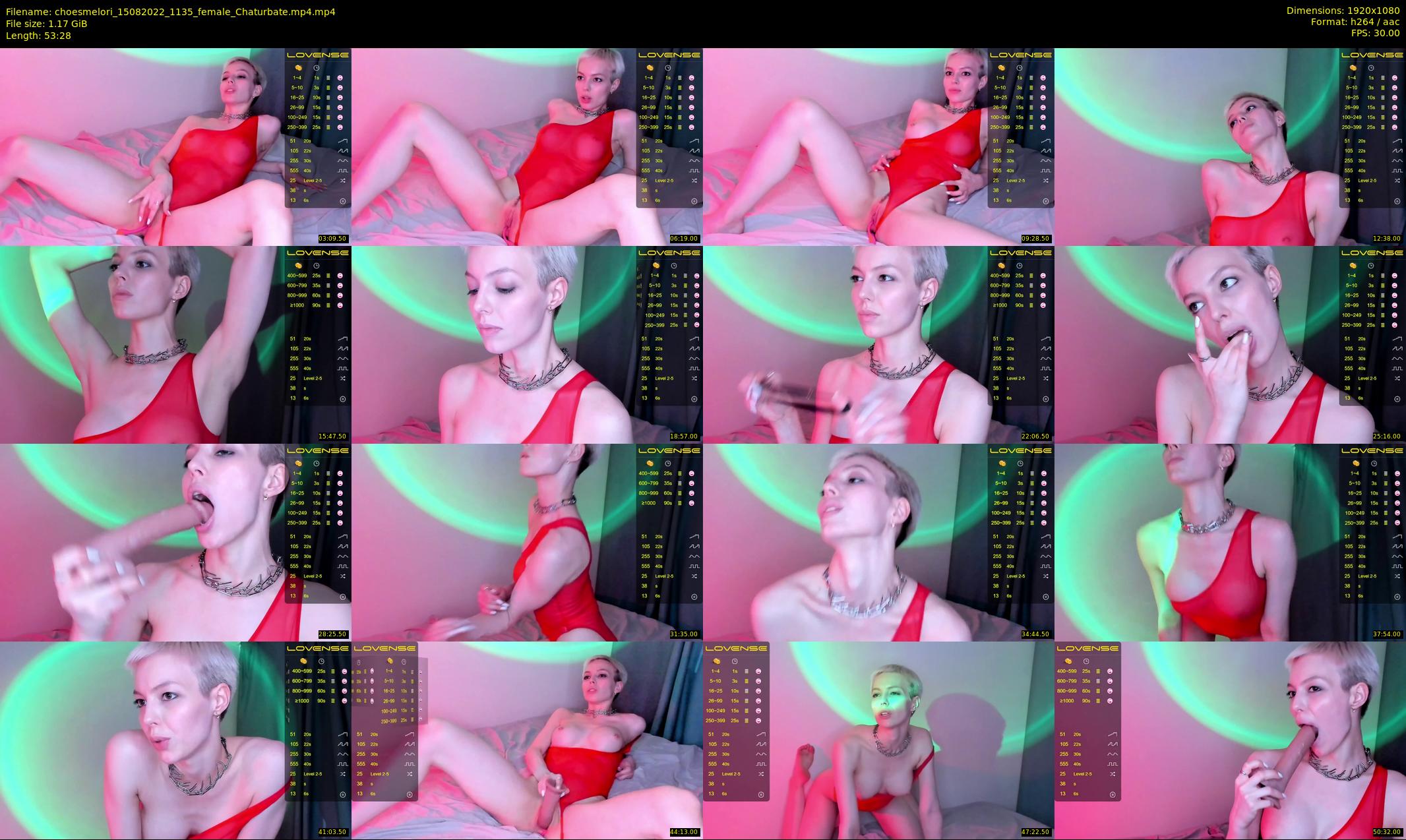 choesmelori — 54 minute Chaturbate couple cam show recording, 1080p, Aug 15, 2022