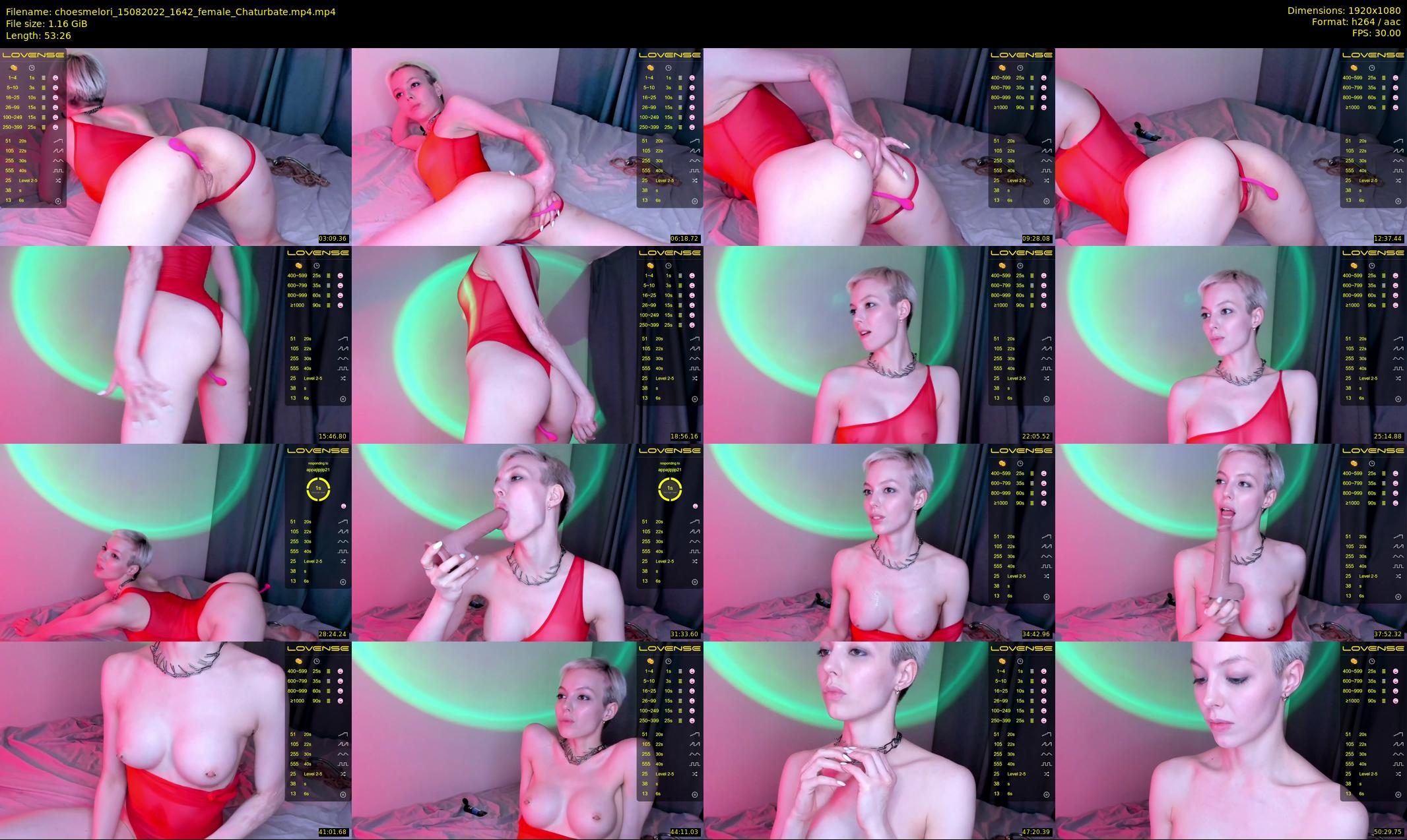 choesmelori — 54 minute Chaturbate couple cam show recording, 1080p, Aug 15, 2022