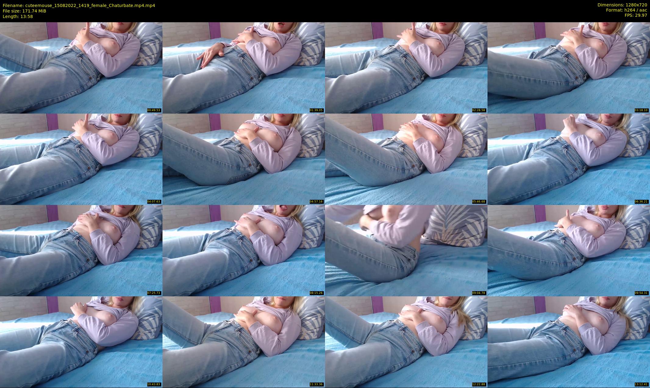 cuteemouse — 14 minute Chaturbate female cam show recording, 720p, Aug 15, 2022