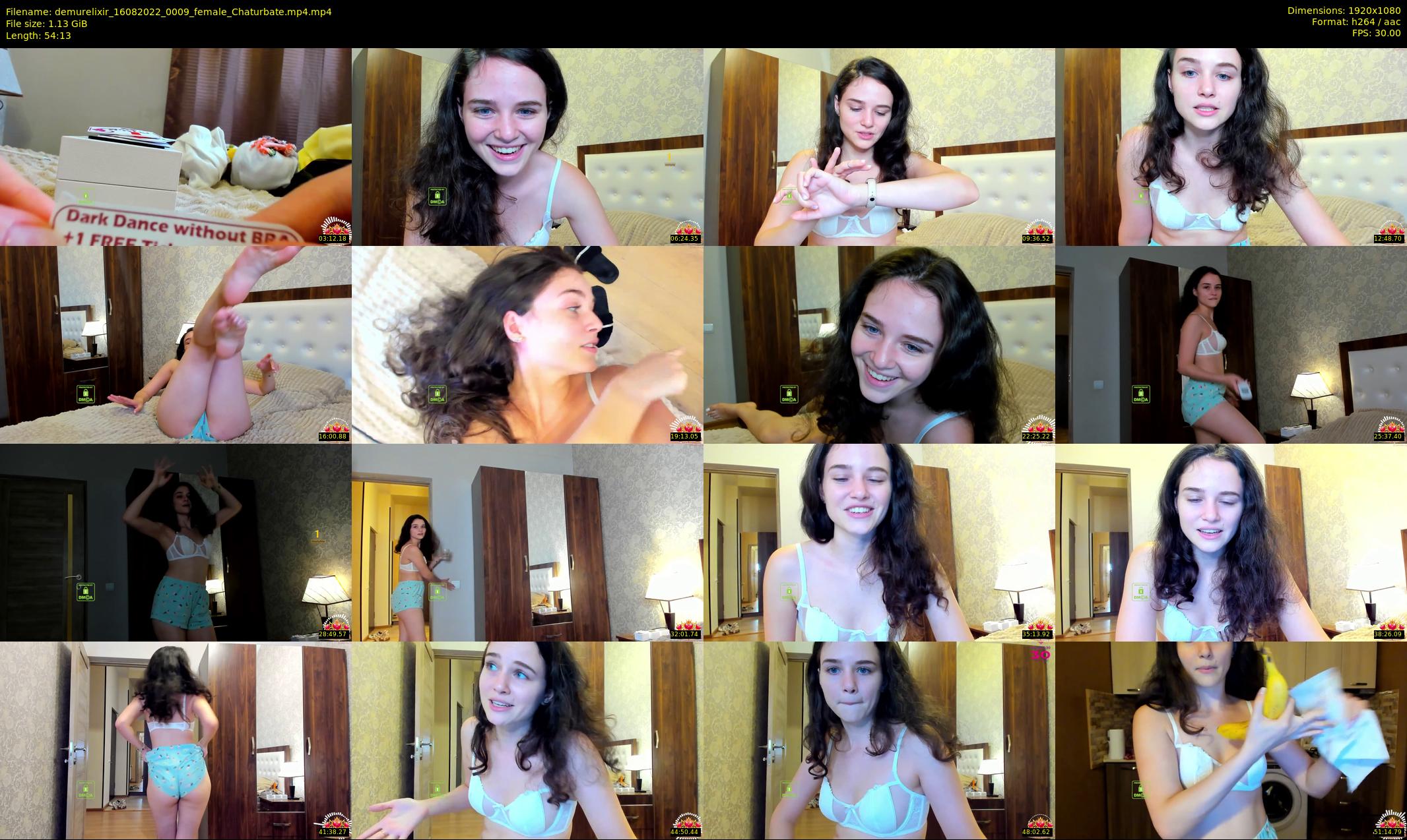 demurelixir — 55 minute Chaturbate female cam show recording, 1080p, Aug 16, 2022