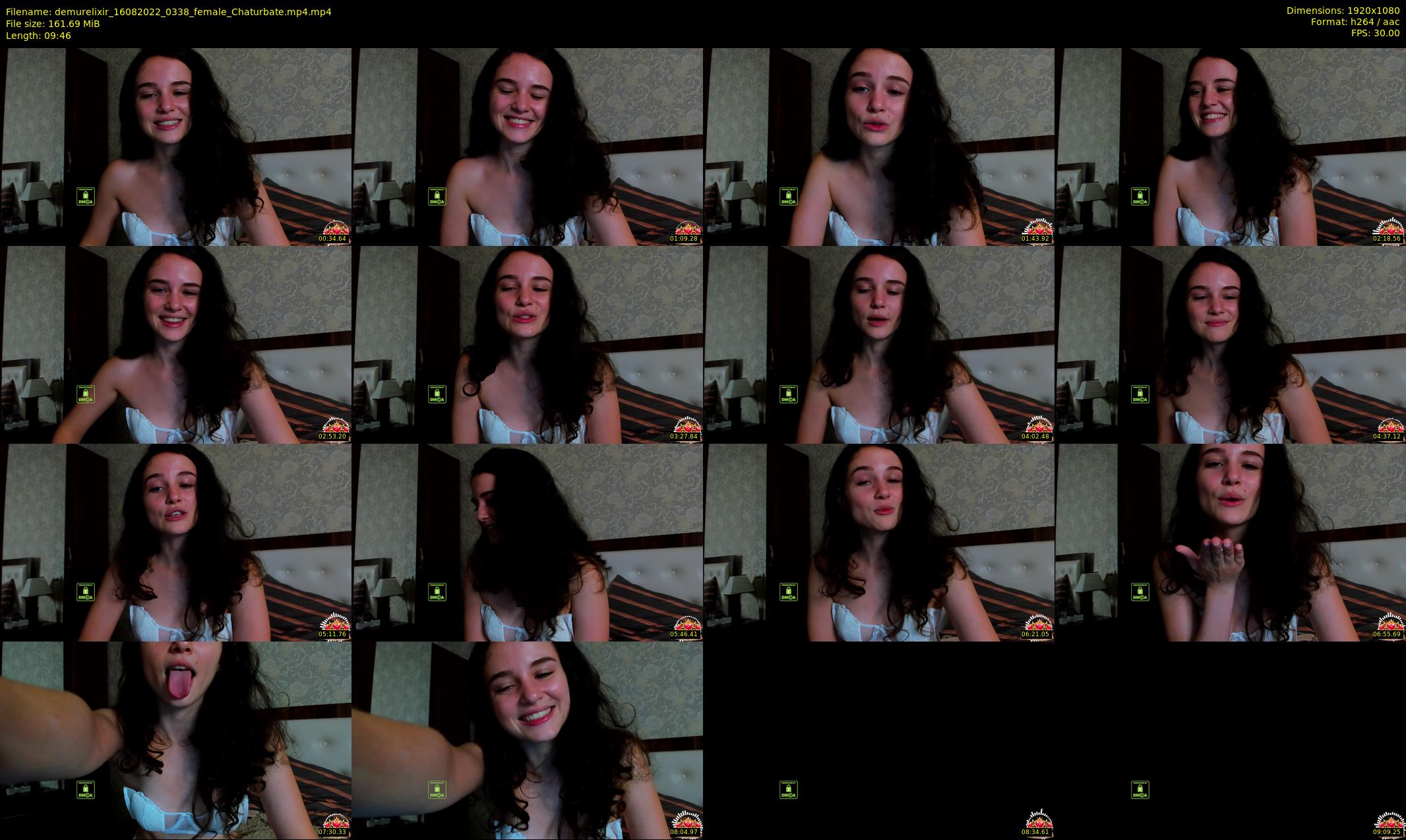 demurelixir — 10 minute Chaturbate female cam show recording, 1080p, Aug 16, 2022