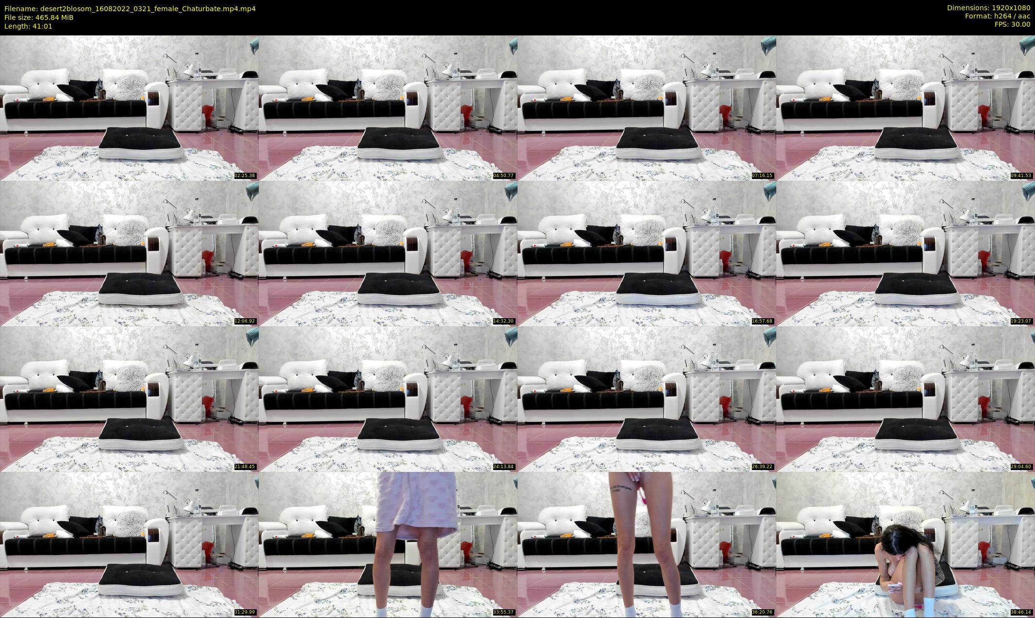 desert2blosom — 42 minute Chaturbate female cam show recording, 1080p, Aug 16, 2022