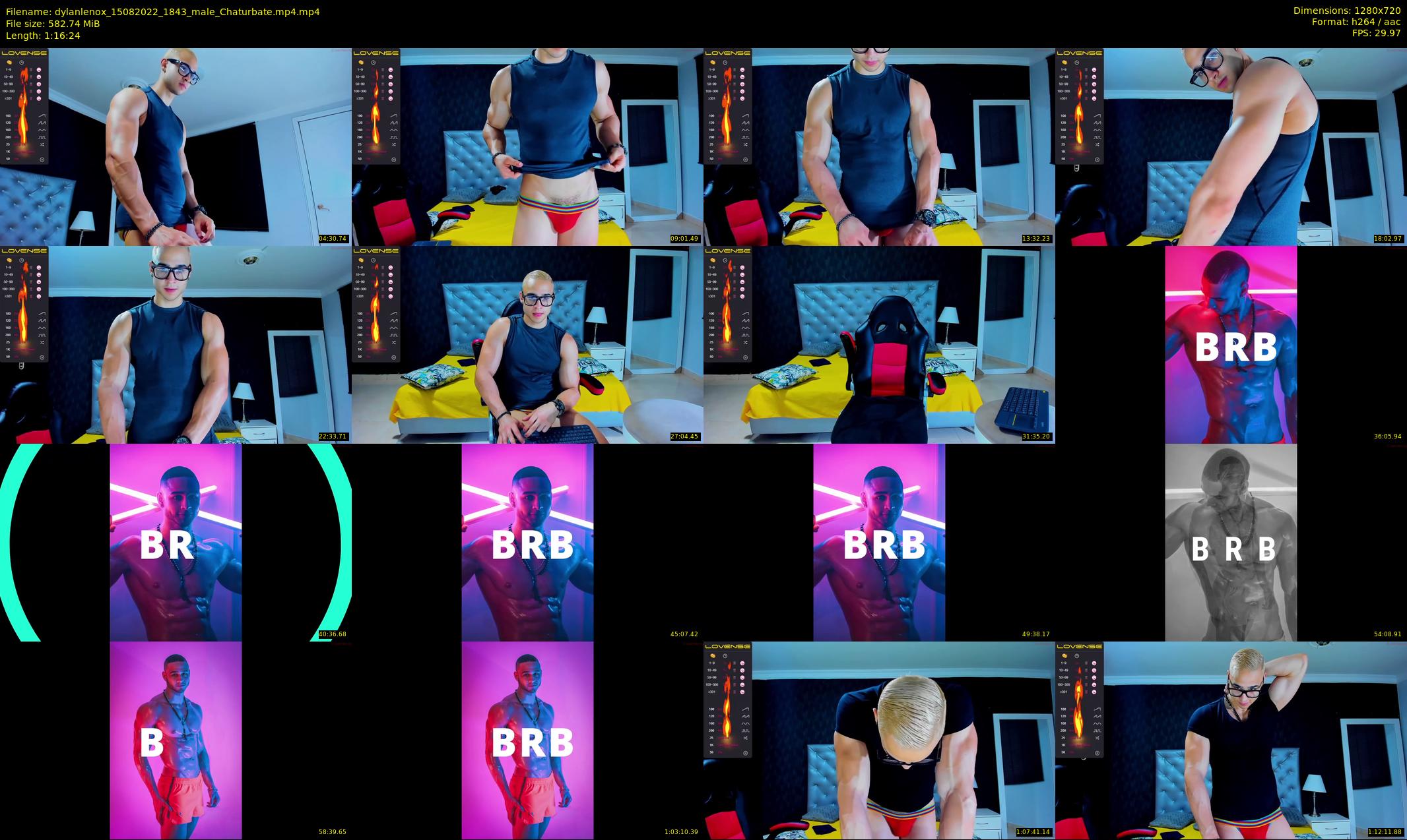 dylanlenox — 77 minute Chaturbate male cam show recording, 720p, Aug 15, 2022