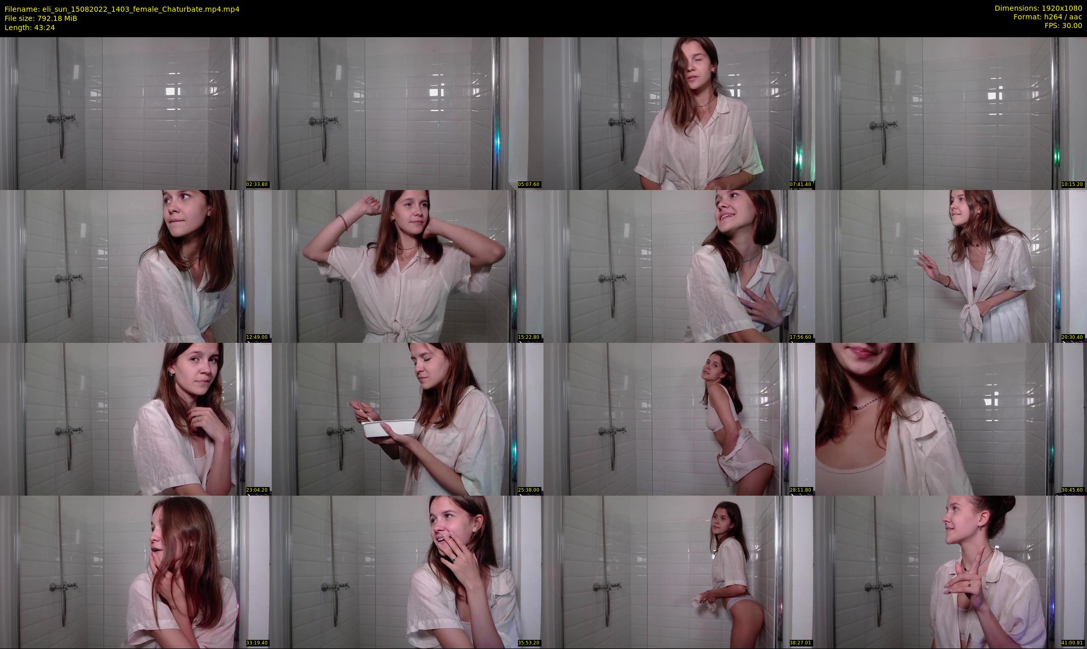 eli_sun — 44 minute Chaturbate female cam show recording, 1080p, Aug 15, 2022