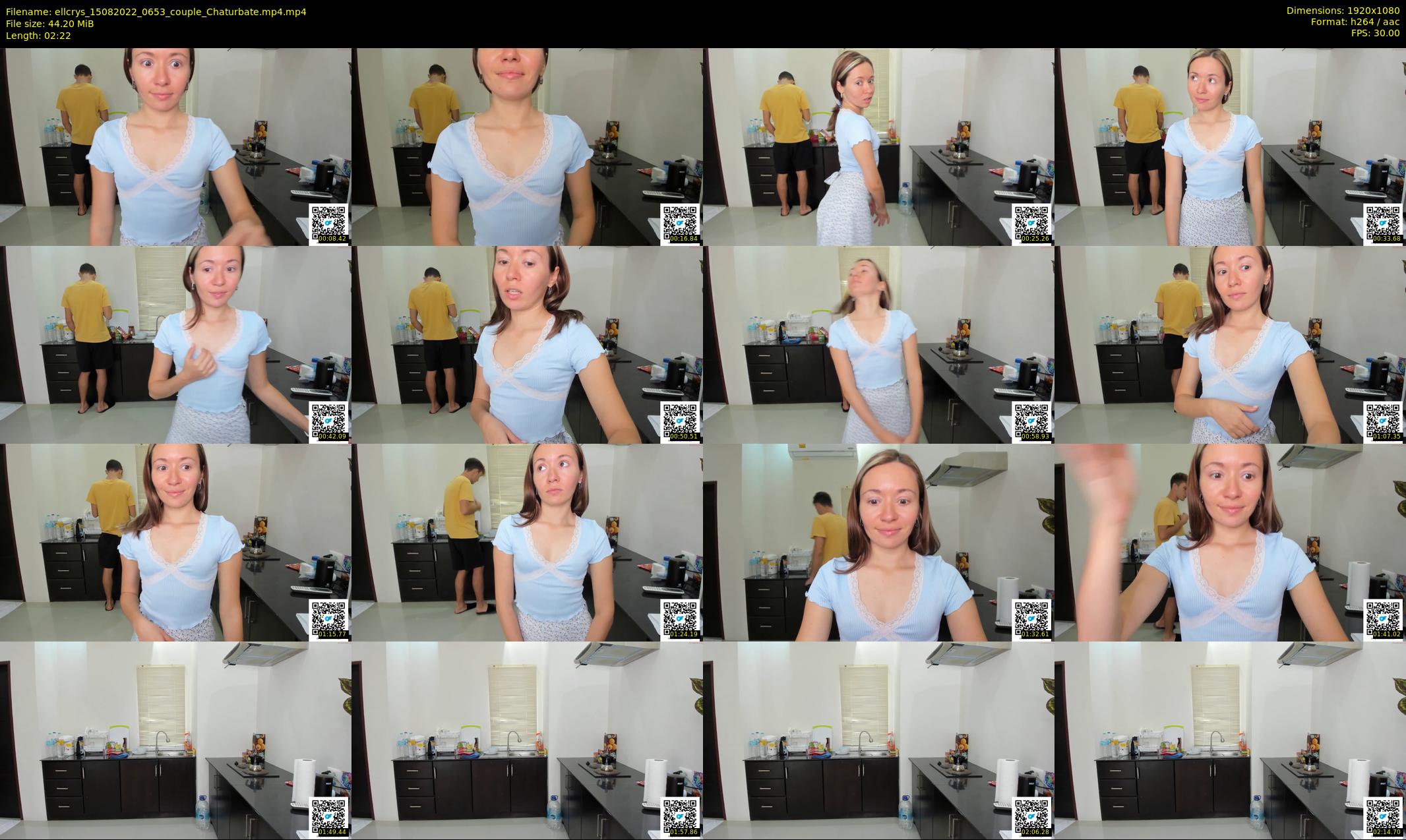 ellcrys — 3 minute Chaturbate couple cam show recording, 1080p, Aug 15, 2022