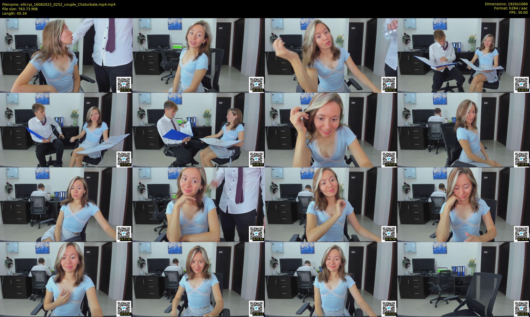 ellcrys — 46 minute Chaturbate couple cam show recording, 1080p, Aug 16, 2022