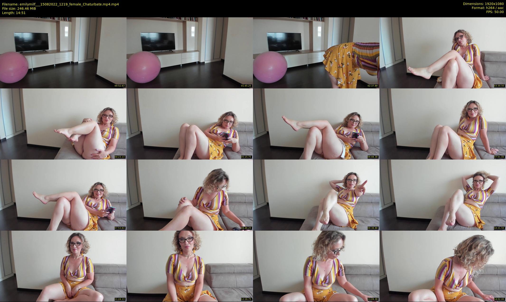 emilymilf__ — 15 minute Chaturbate female cam show recording, 1080p, Aug 15, 2022