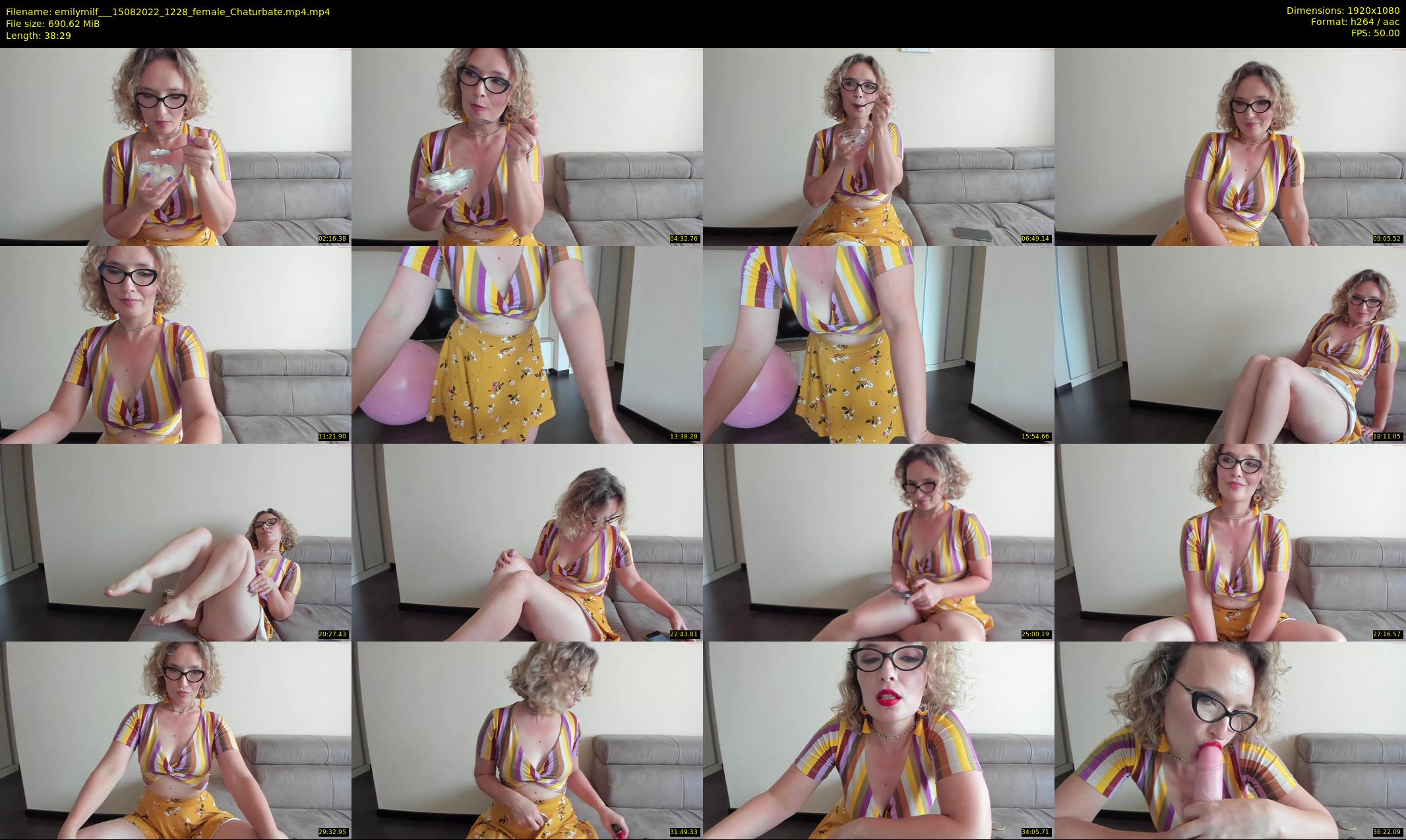 emilymilf__ — 39 minute Chaturbate female cam show recording, 1080p, Aug 15, 2022