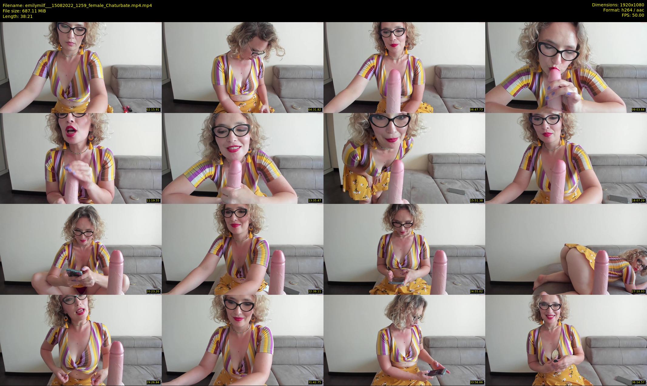 emilymilf__ — 39 minute Chaturbate female cam show recording, 1080p, Aug 15, 2022