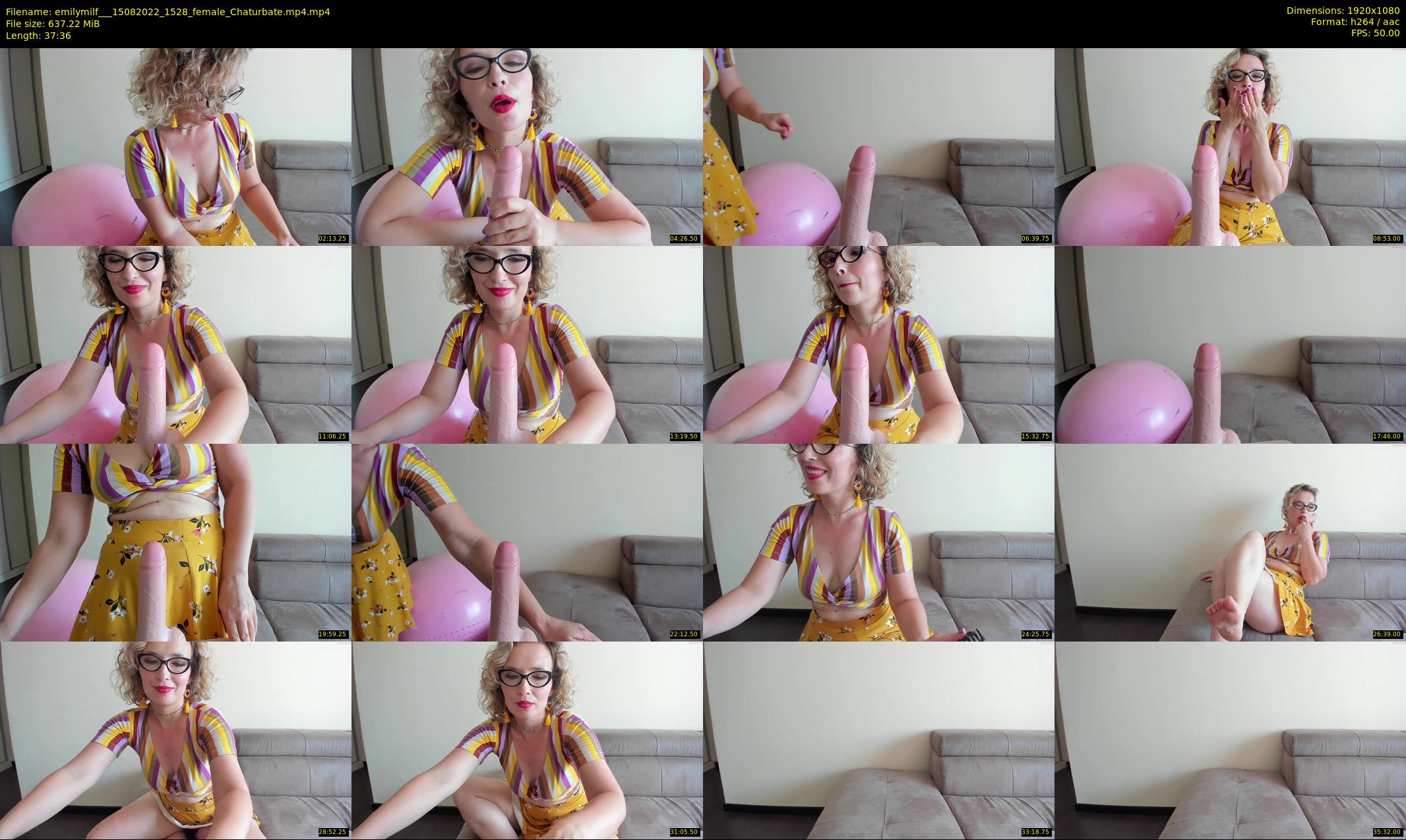 emilymilf__ — 38 minute Chaturbate female cam show recording, 1080p, Aug 15, 2022