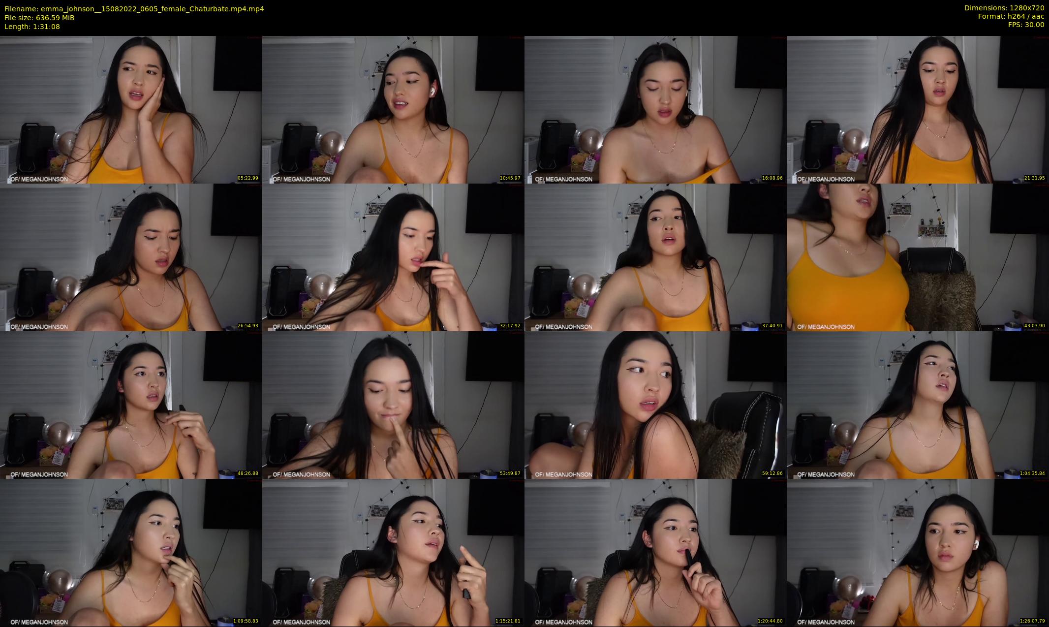 emma_johnson_ — 92 minute Chaturbate female cam show recording, 720p, Aug 15, 2022